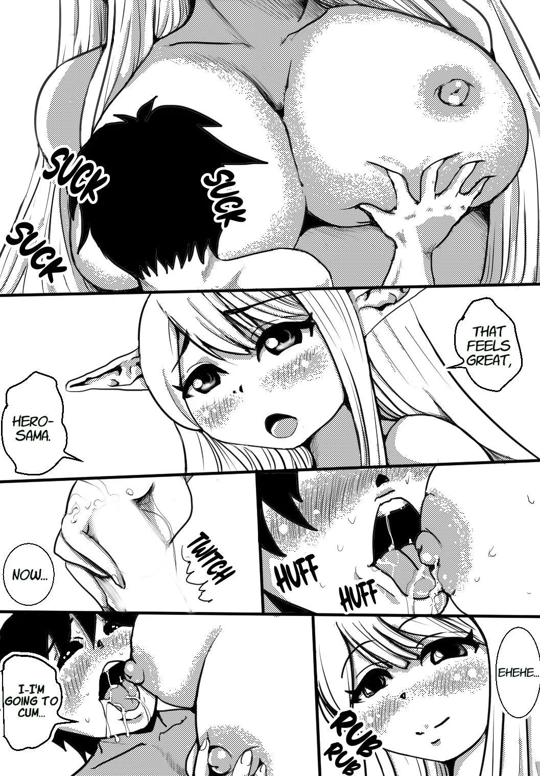 Kyonyuu Elf to Ecchi Shitara Level Up ga Tomaranai Kudan | Love Making with a Busty Elf Makes Me Level Up Nonstop page 6 full