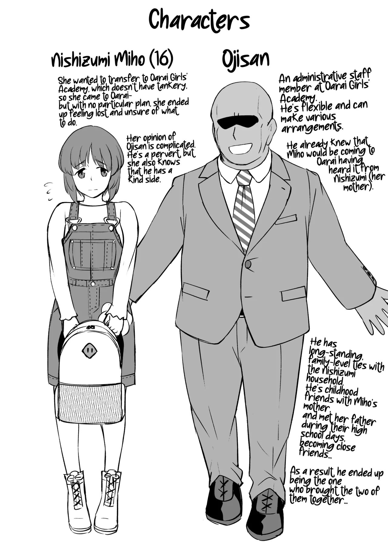 A tale about Miho, who can’t resist an older man’s passionate french-kiss and ends up forgiving him for everything, even though she knows this is wrong page 3 full