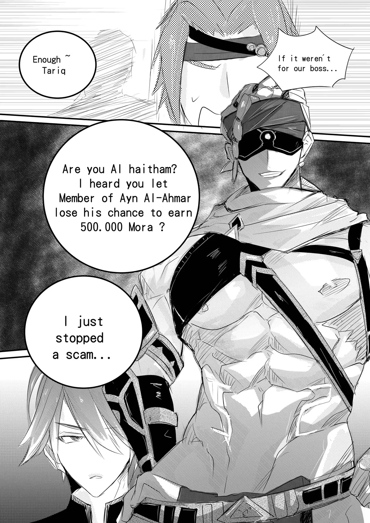 Genshin impact - Al Haitham Chapter page 2 full