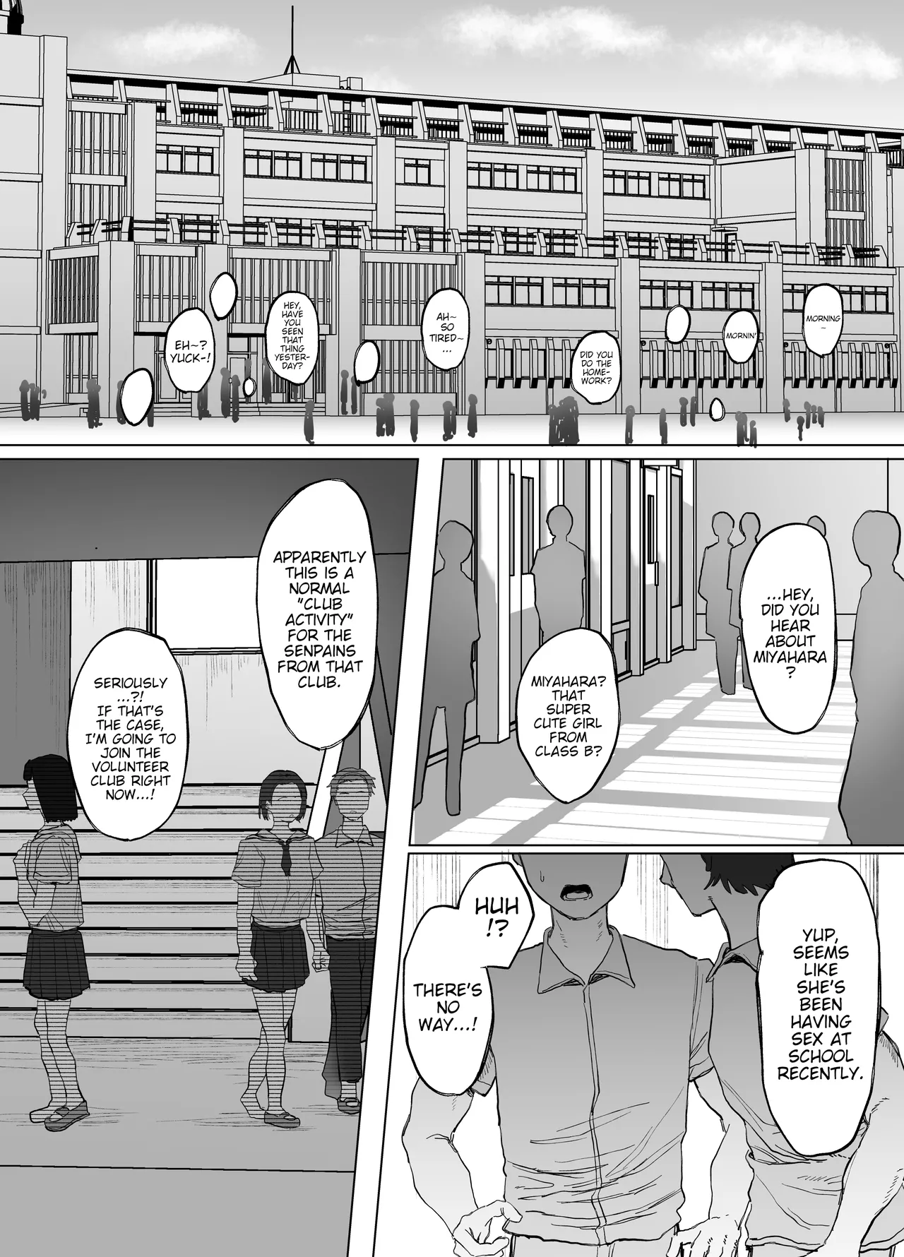 Daily life of the Volunteer club : A night at the summer camp edition | Volunteer Bu  no Nichijou Natsuyasumi Gasshuku o Tomari Hen page 3 full