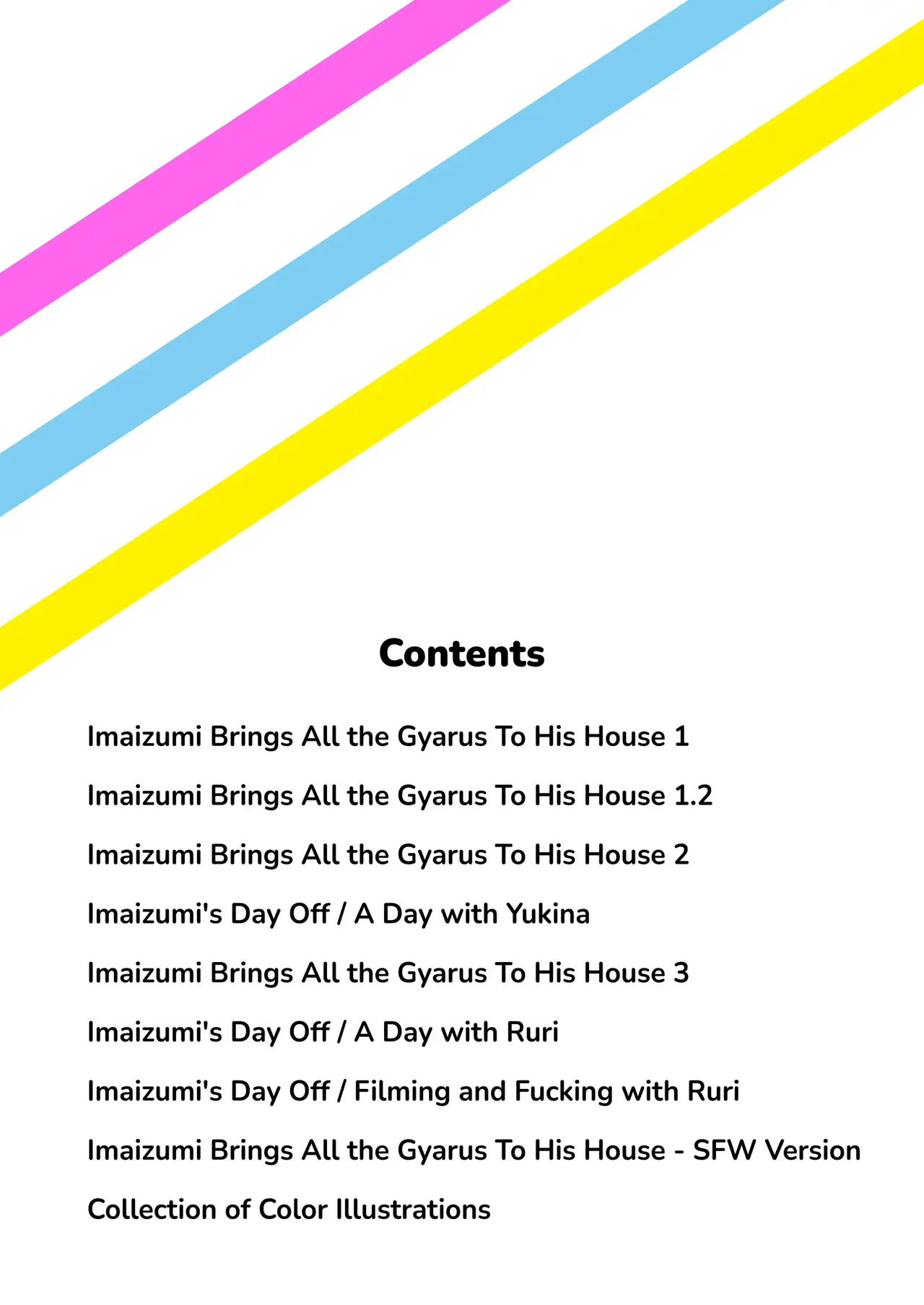 Imaizumi Brings All The Gyarus To His House 1~5 page 2 full