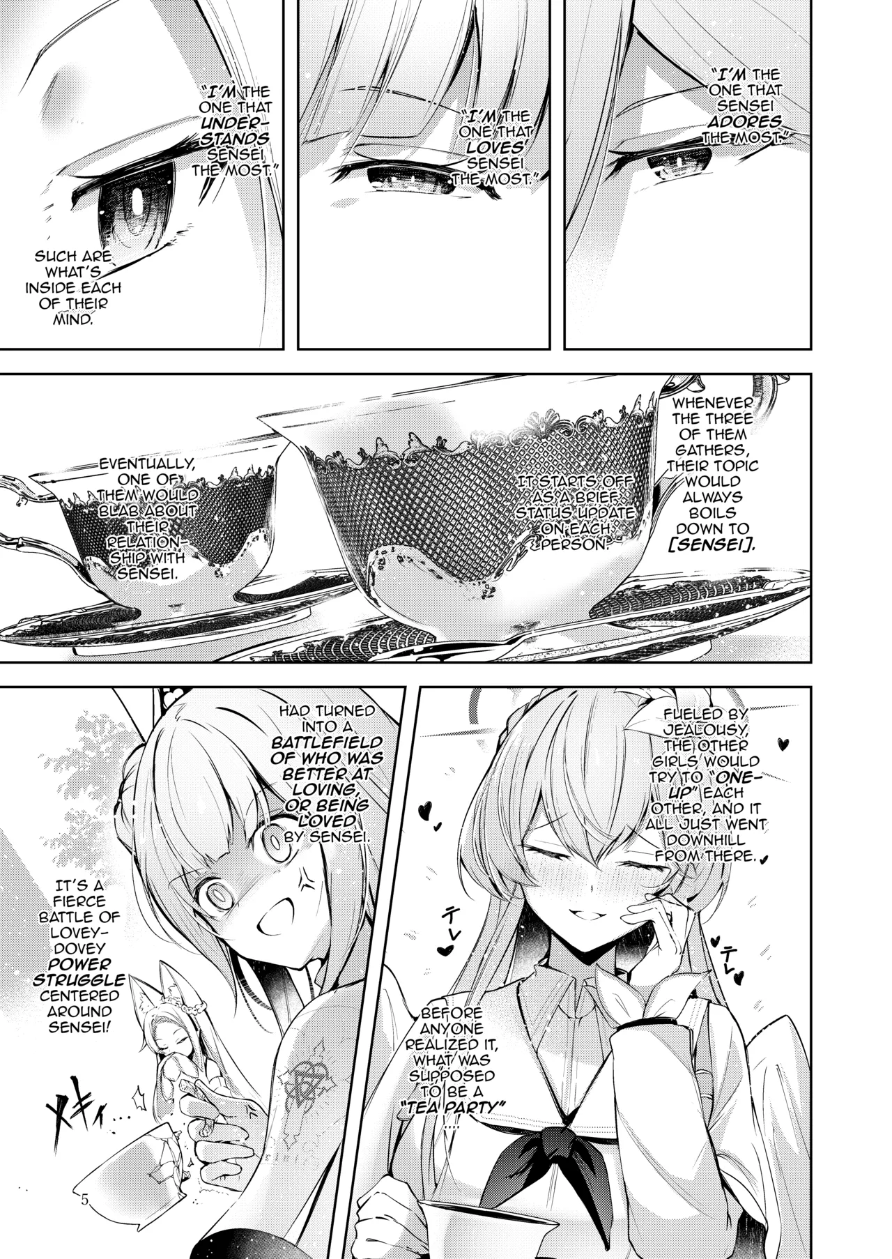 Watashi ga Ichiban Sensei ni Aisarete irun desu kedo????? | I’m the One That Sensei Loves the Most, Right???? page 4 full
