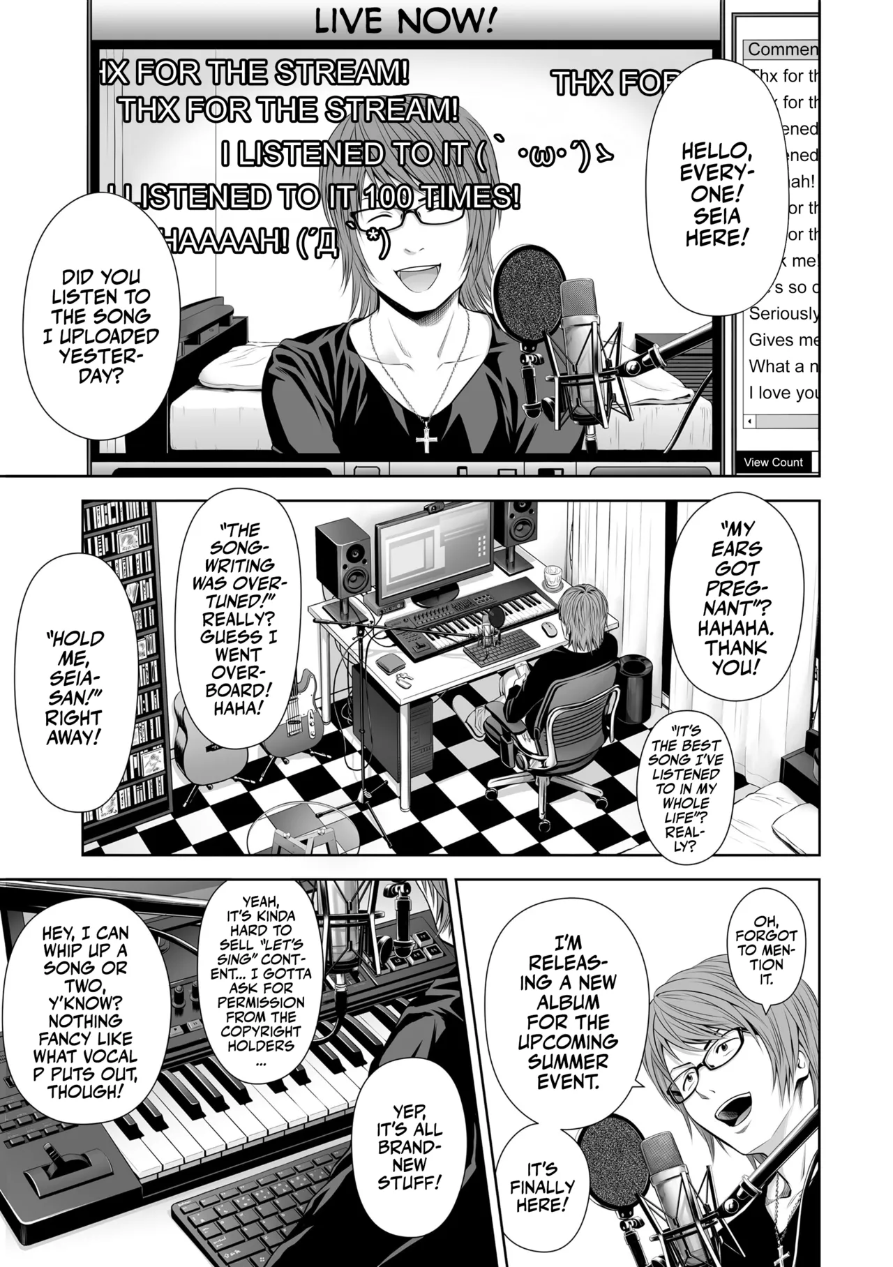 Utaite no Ballad | Singer's Ballad! Book 1! English page 7 full