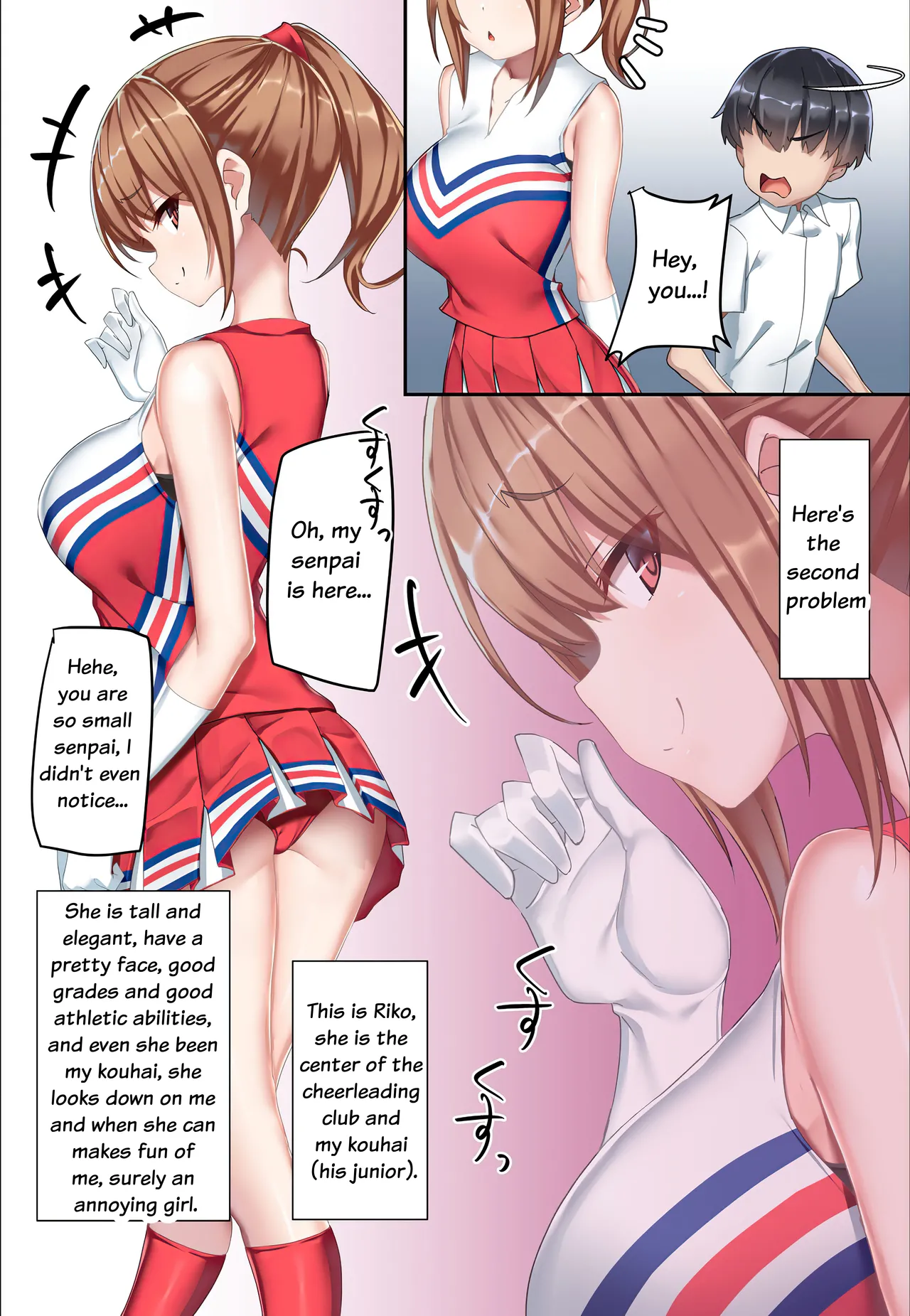 The Tale of a Man Who Was Do-M Trained by a Do-S Kouhai Cheerleader page 5 full