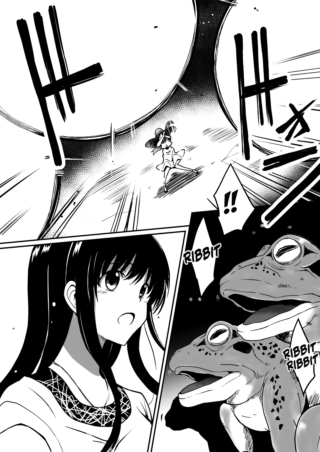 Rankou Tenshi Lumiere ~Kaeru ni Okasare Naedoko ni Sareta Shoujo no Matsuro~ page 3 full