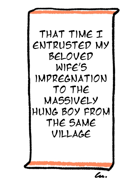 That Time i Entrusted my Beloved wife's Impregnation to the Massively Hung boy From the Same Village page 2 full