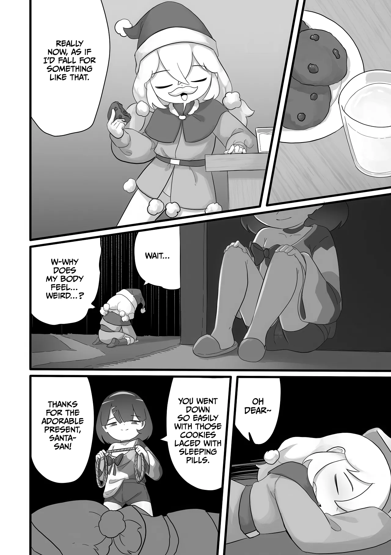 Christmas no Present wa Santa-san! page 4 full