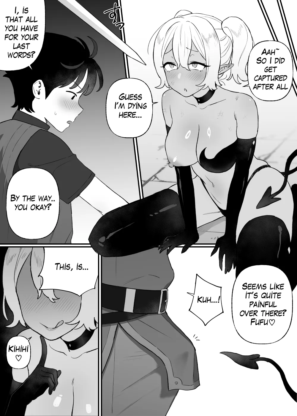 Kakyuu Inma no Dorei | A Slave of a Low-Class Succubus Ch. 1-2 page 3 full