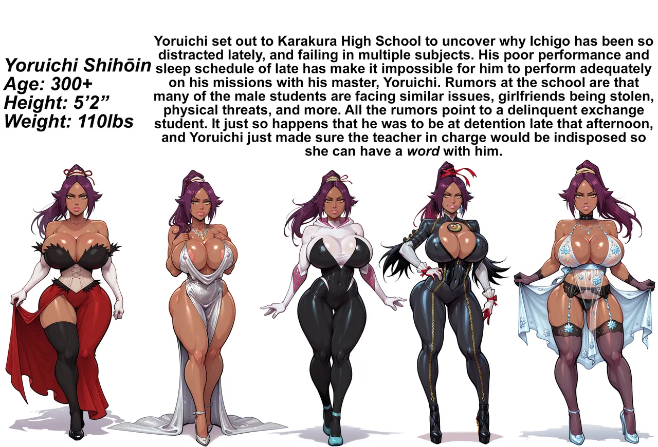 Yoruichi Investigates the Karakura Bullying Problem page 1 full