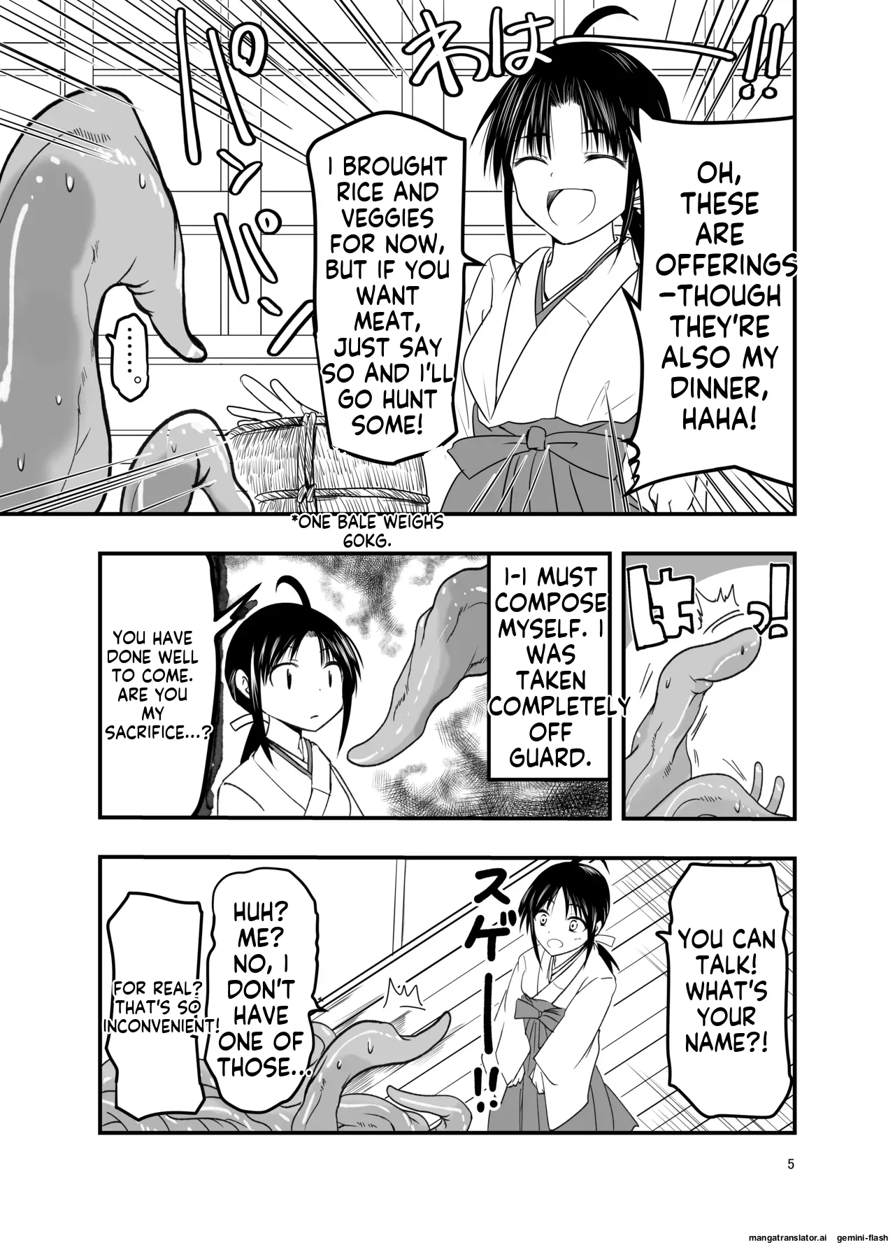 Tentacles want to make the sacrifice understand! page 5 full