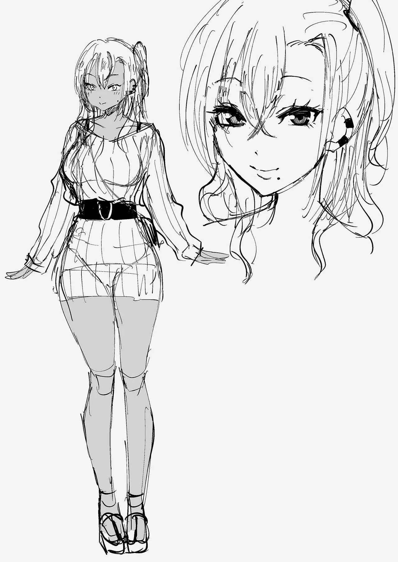 Kurogal Men-esthe Jou ga Yarasetekureru Hanashi｜男士美容店黑辣妹的極上按摩服務 page 3 full