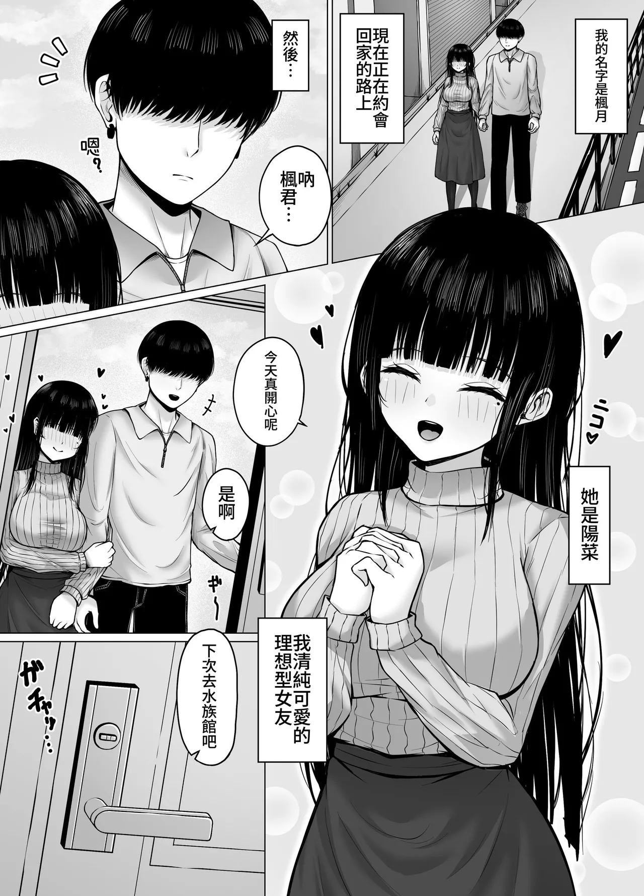 Hiru wa Seisokei, Yoru wa Nikushokukei Kanojo | 白天貴婦，晚上蕩婦的女朋友 page 3 full