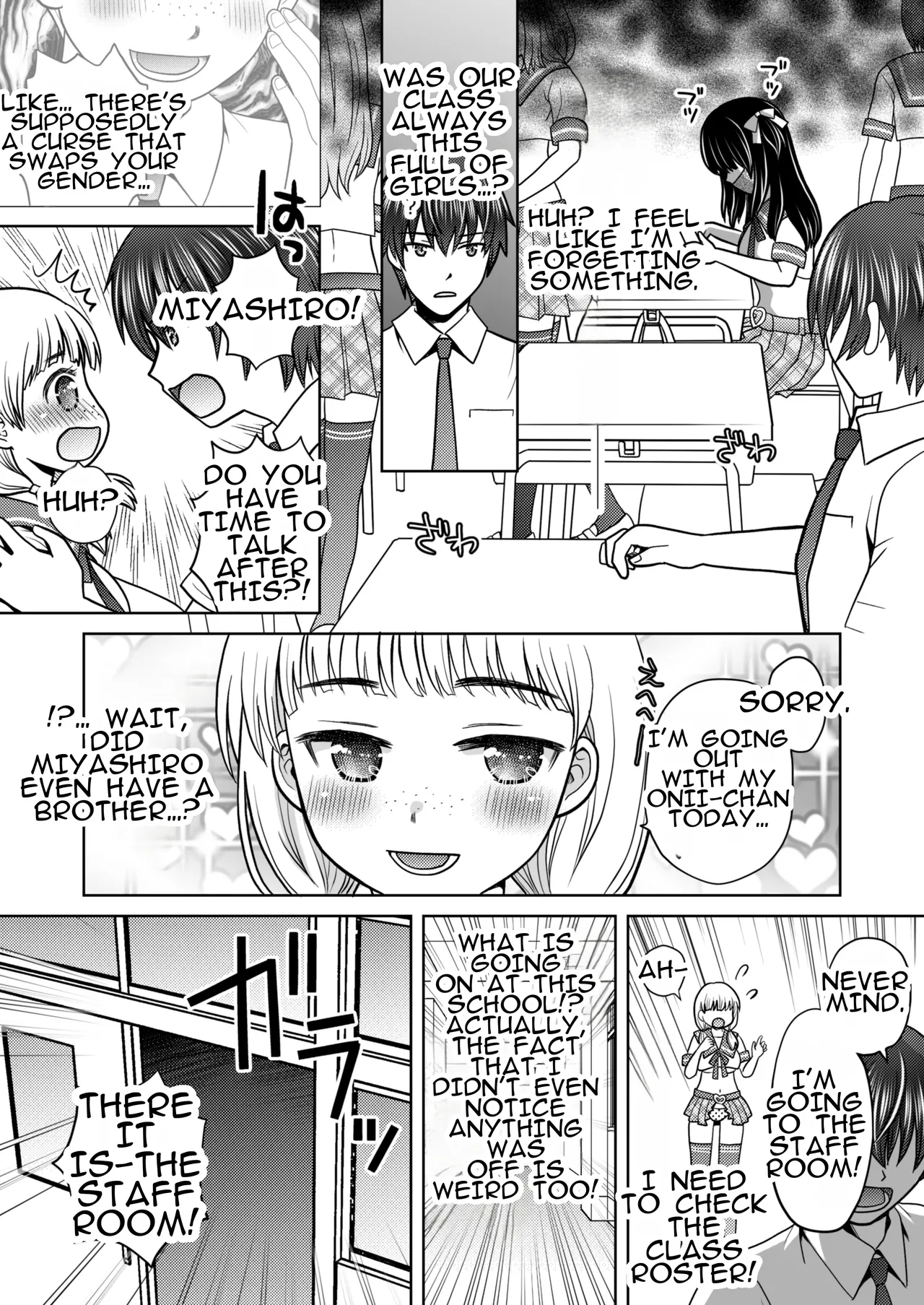 Boku ga Kayotteita no ha, Otokonoko wo Onnanoko ni Kaeteshimau Gakkou Deshita! | The School I Went to Was a School That Turned Boys Into Girls! page 6 full