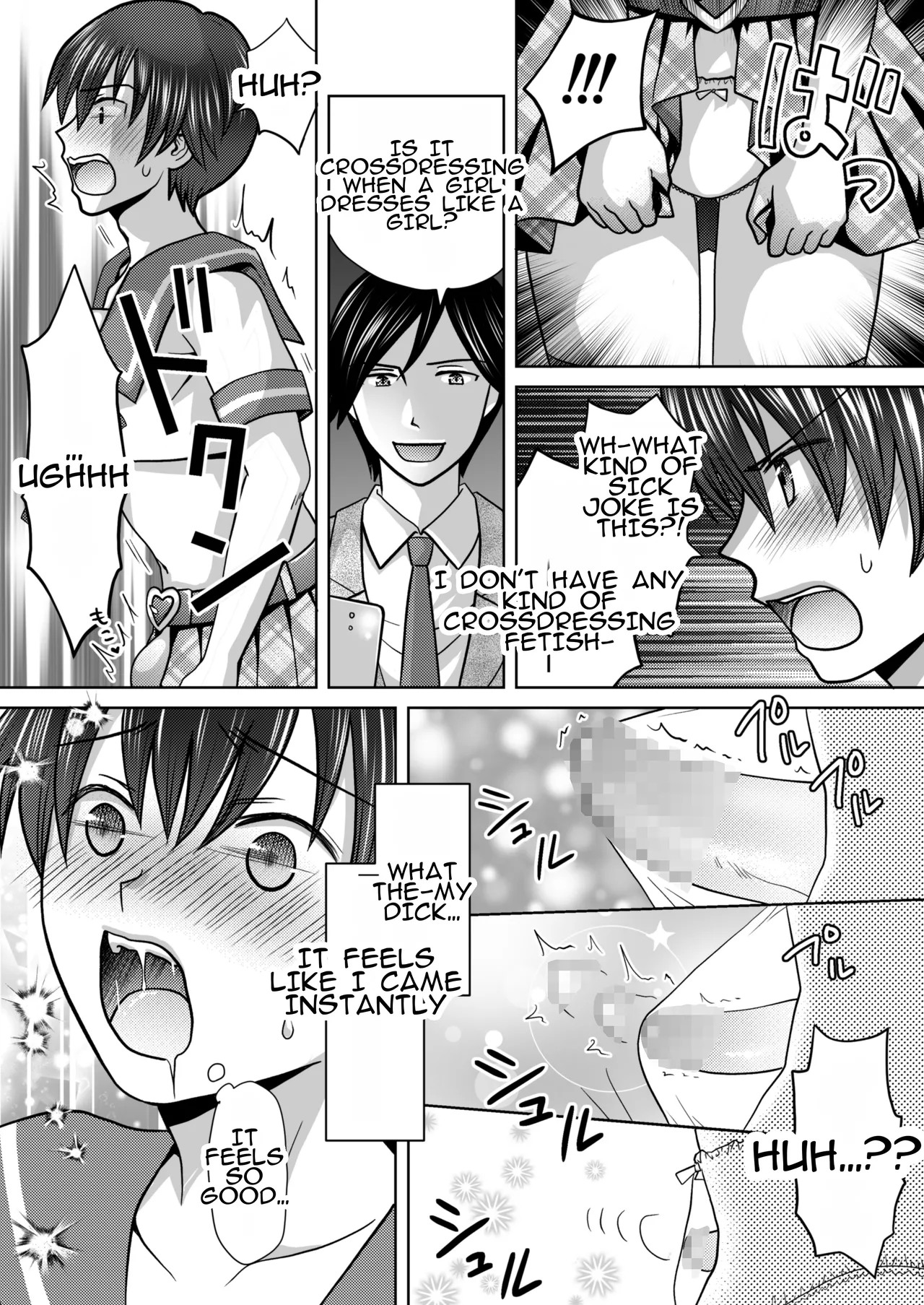 Boku ga Kayotteita no ha, Otokonoko wo Onnanoko ni Kaeteshimau Gakkou Deshita! | The School I Went to Was a School That Turned Boys Into Girls! page 8 full