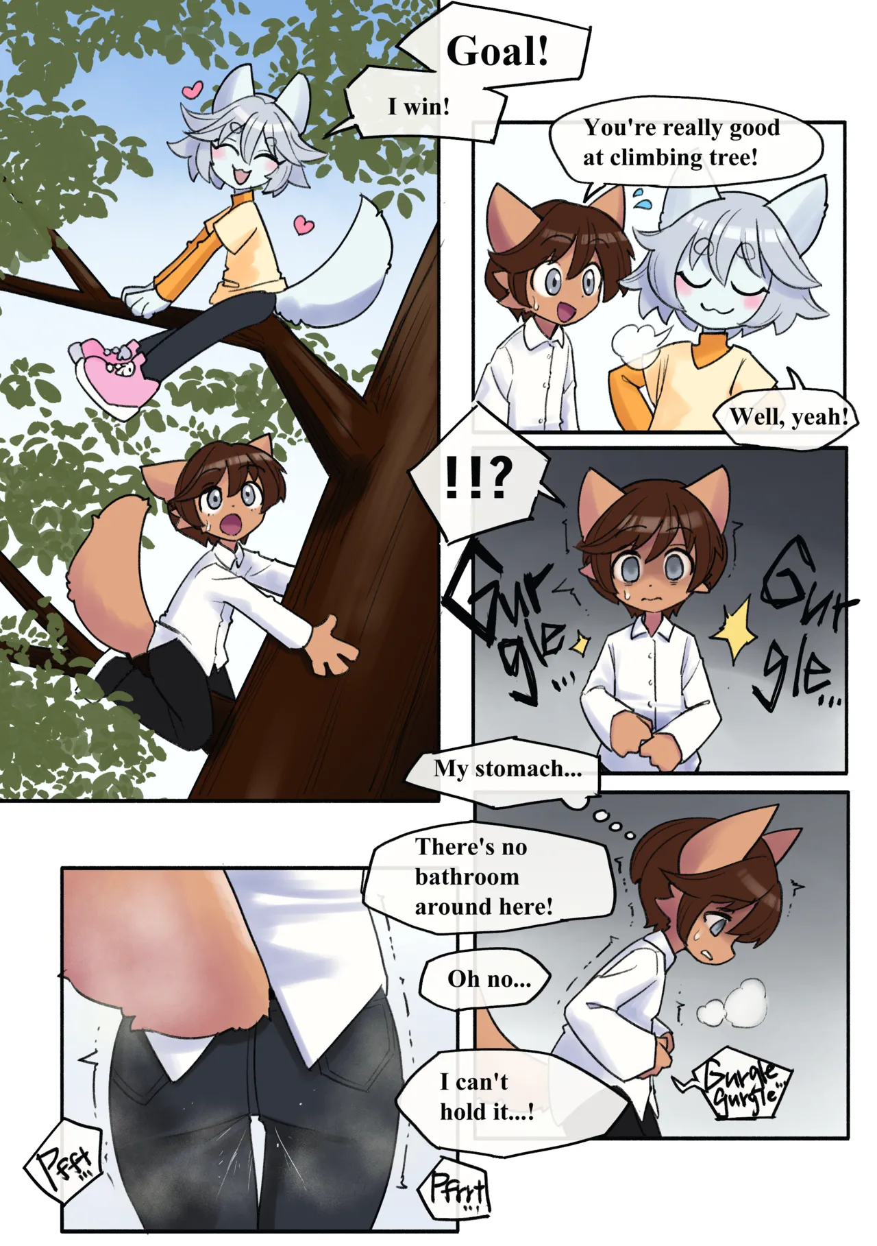 Male Kemono Pooping page 6 full