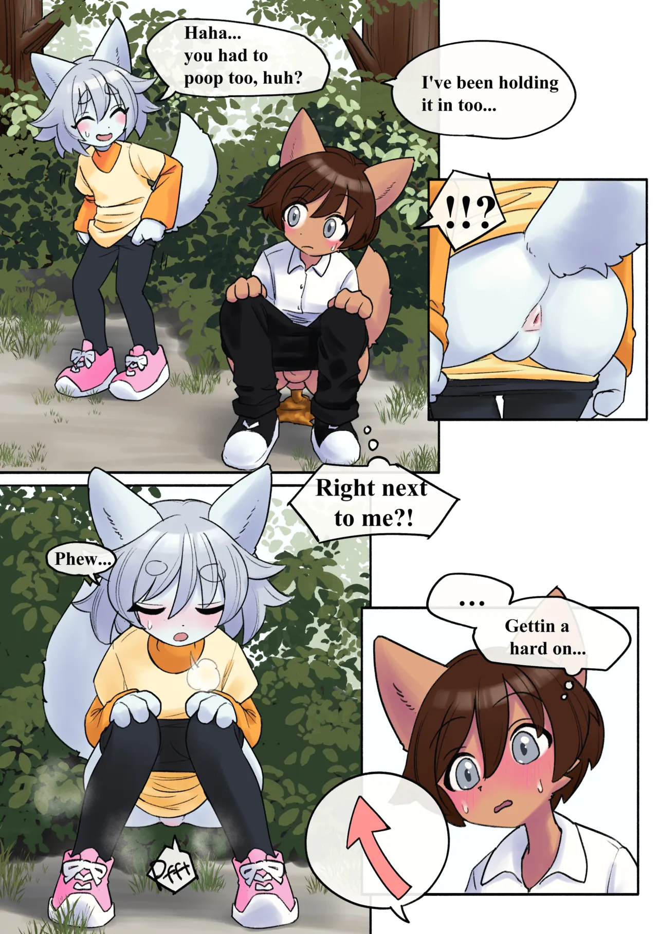 Male Kemono Pooping page 8 full