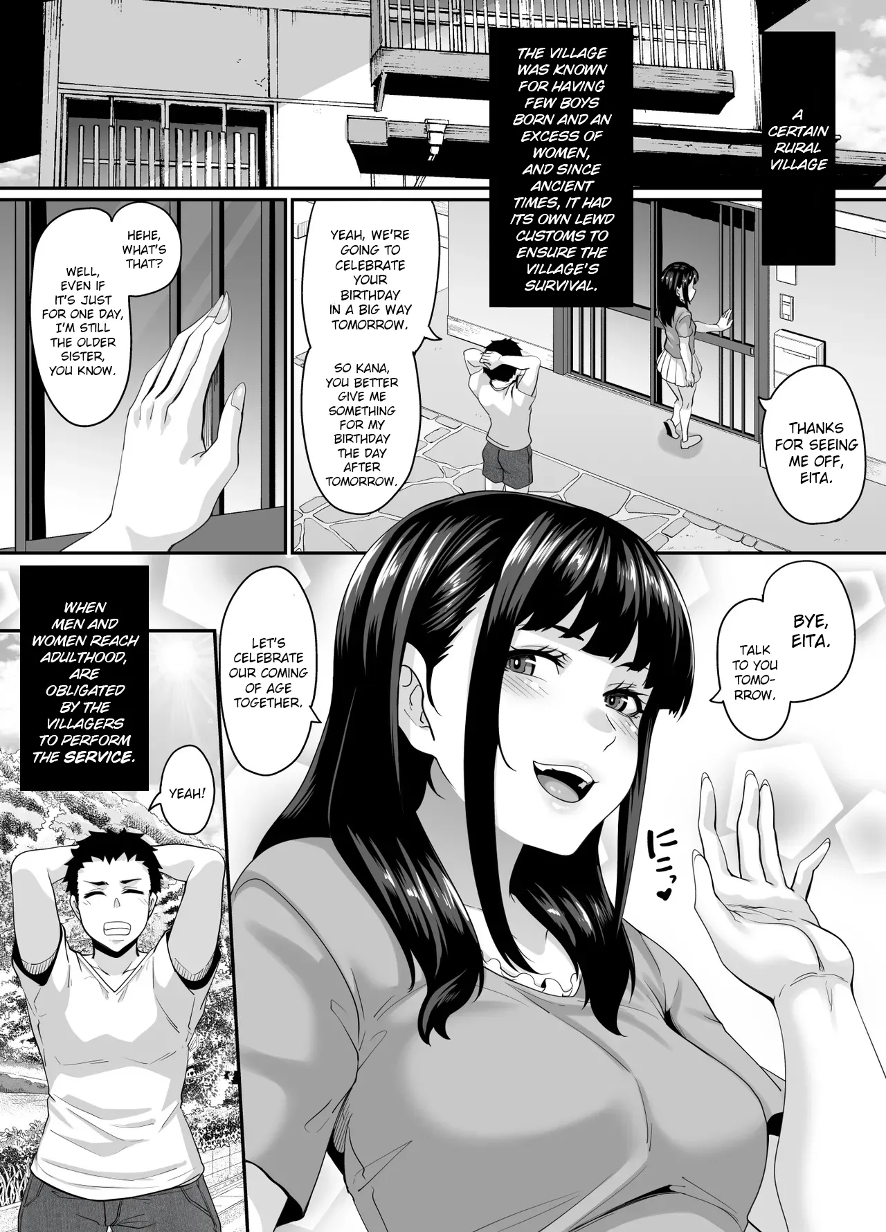 Onna Amarimura no Inshuu 2 ~Onna wa Kairaku ni Hitari Kodane o Shibori Haramu Hatake de Are to Iu Inaka no Oshie~ page 8 full