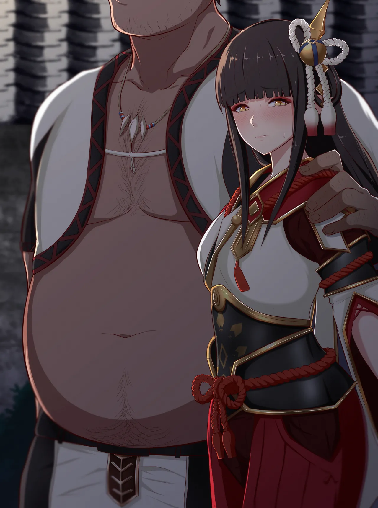 Hinoe ane-sama o sukuu tame ni mizukara no karada o sasageru minoto | Minoto gives up her body to save her sister Hinoe page 1 full