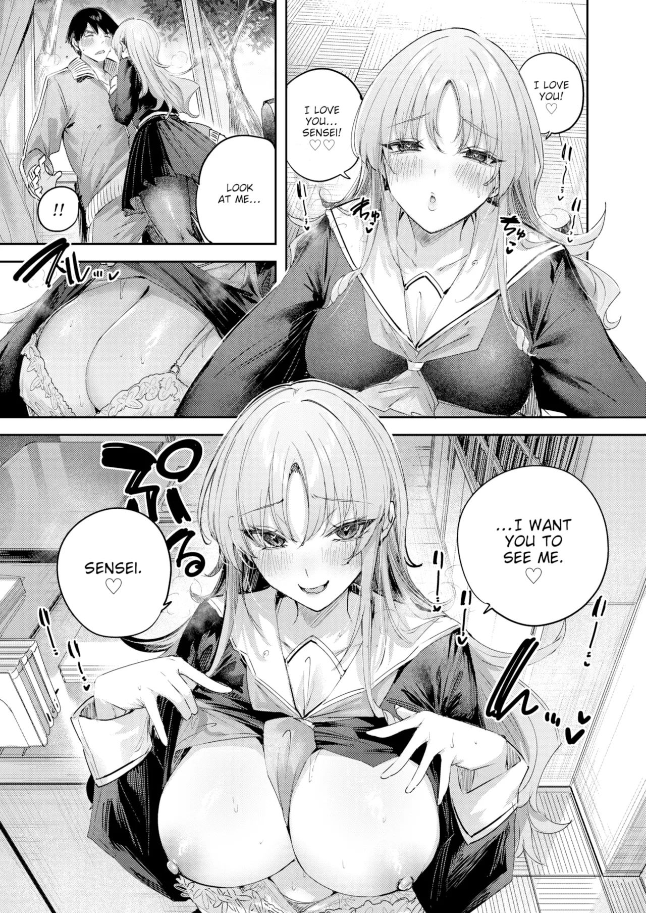 Asahina-san wa Mite Hoshii - Watch me, sensei page 7 full