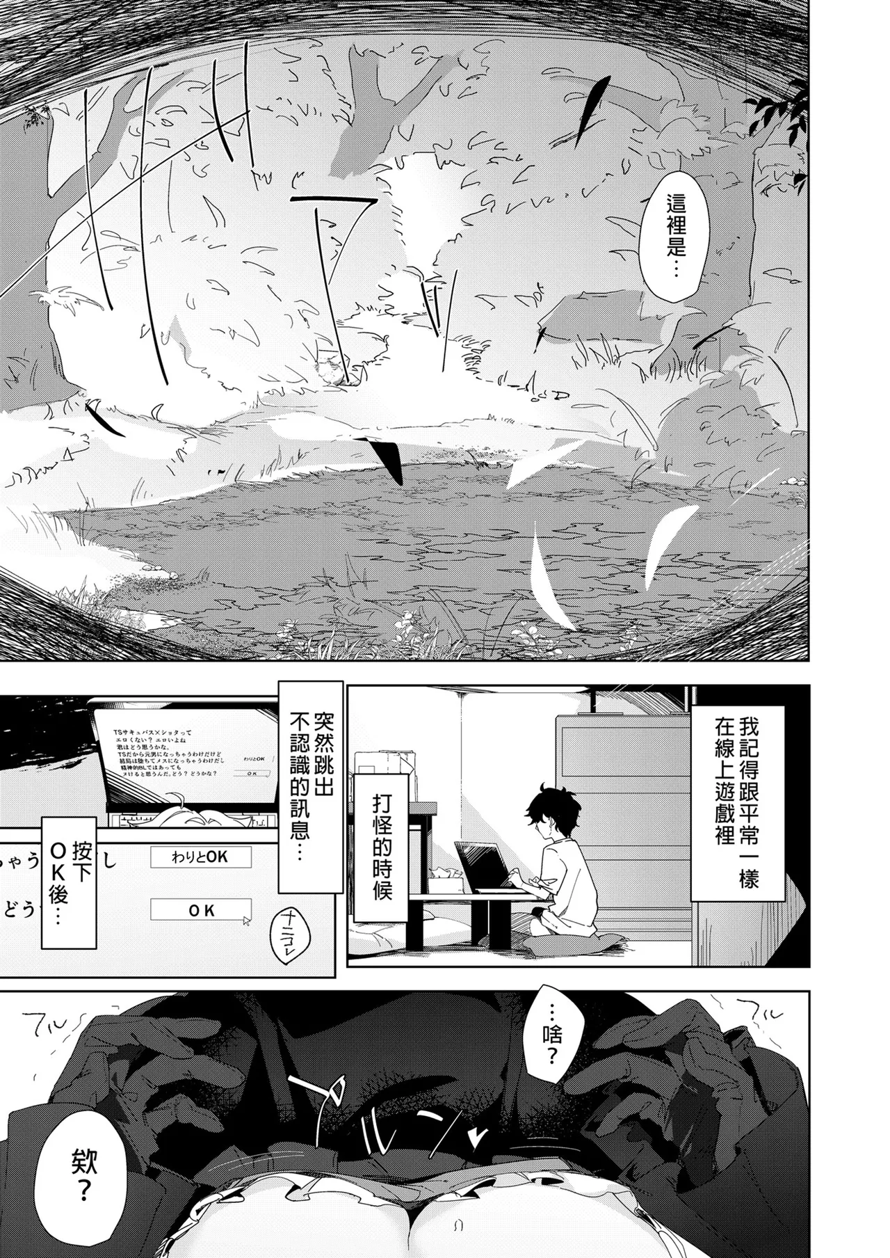 TSねこサキュバスさんは搾精なんてしたくない! page 3 full