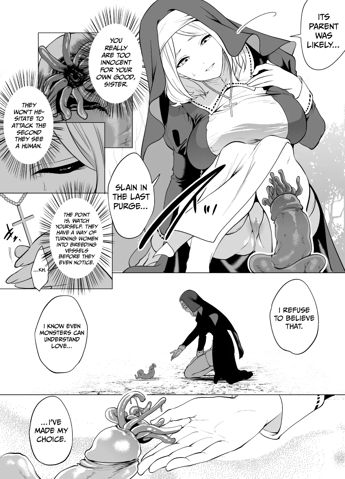 Sodateta Shokushu ni Haramasareta Sister no Matsuro page 9 full