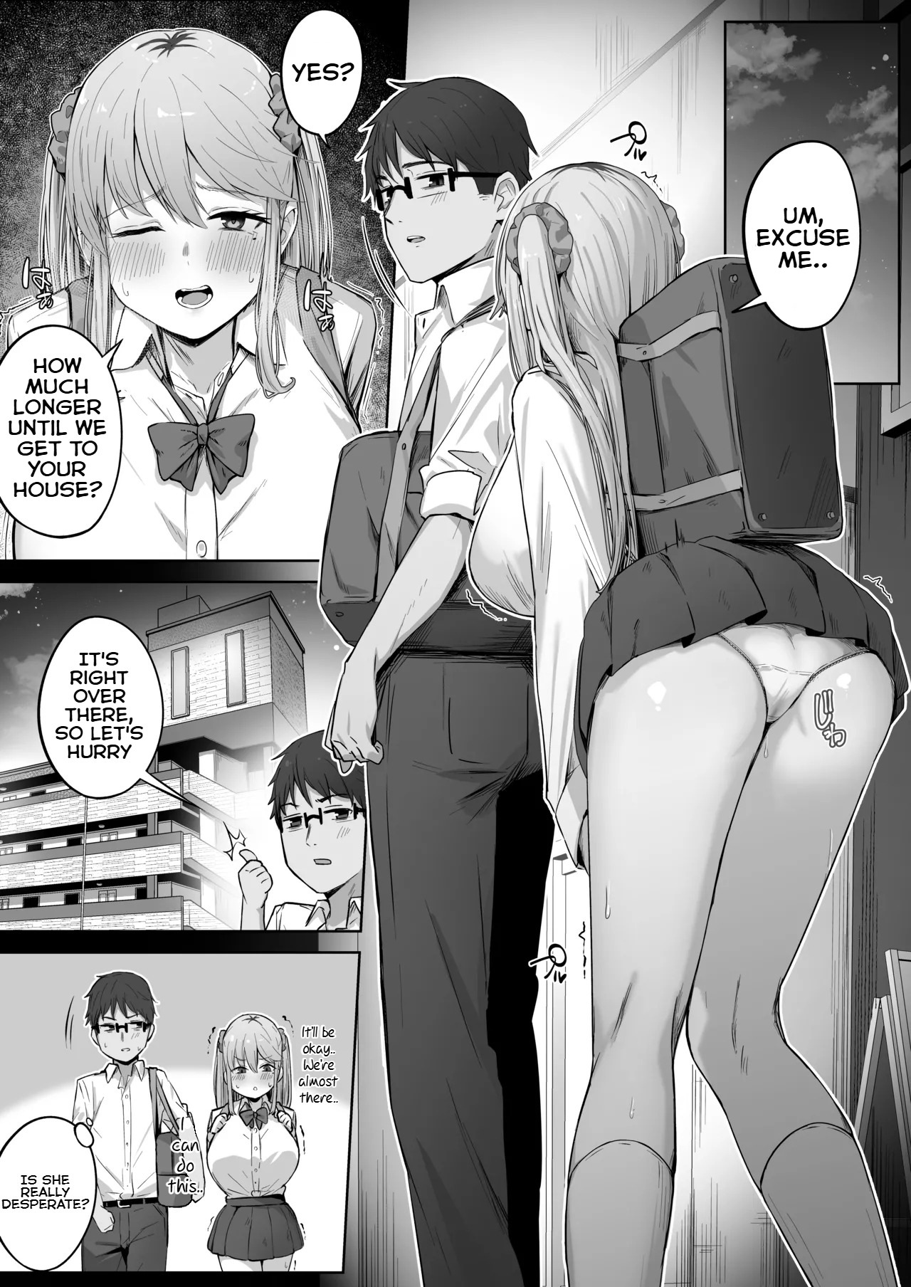 Class de Ninki no Gal wa Omorashi to Kanbotsu Chikubi ga Complex Datta. | The popular gal in my class had a wetting and inverted nipple complex. page 7 full