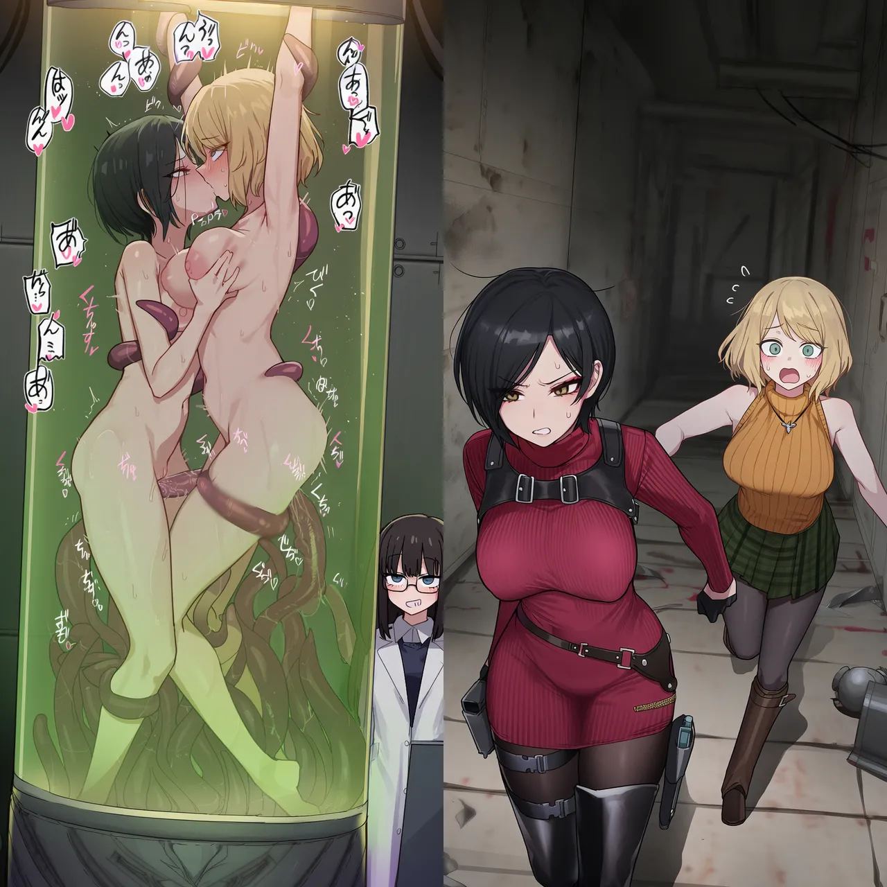 Ada Wong tentacle page 1 full