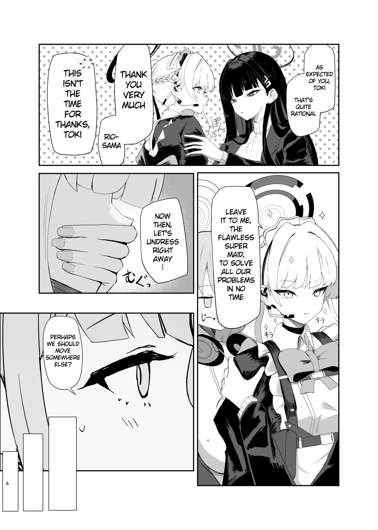 Chou Tensai Byoujaku Bishoujo Chinpo Hacker VS Big Sister page 6 full