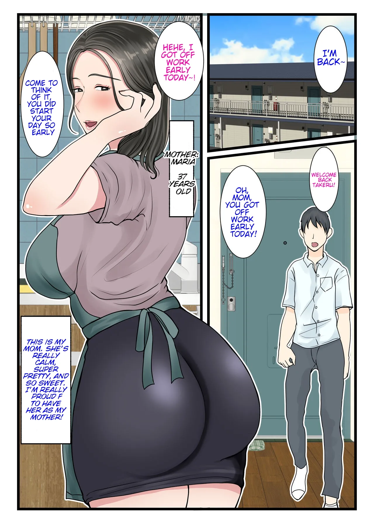 Shojo no Haha wa Musuko ni Dakarete Ko o Haramu | The story of how a virgin mother conceived a child with her son. page 2 full