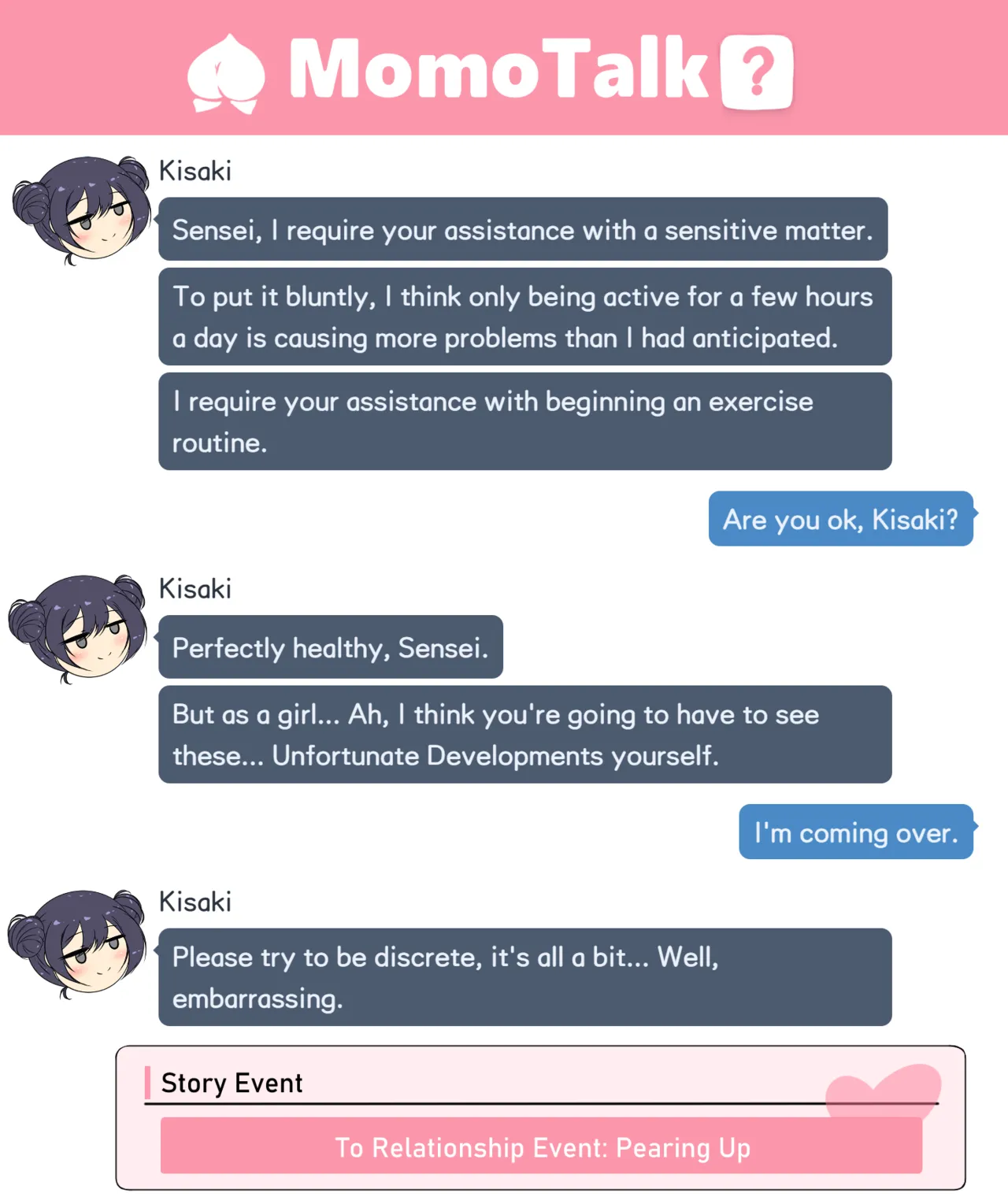 Just a warm up, She said... page 1 full