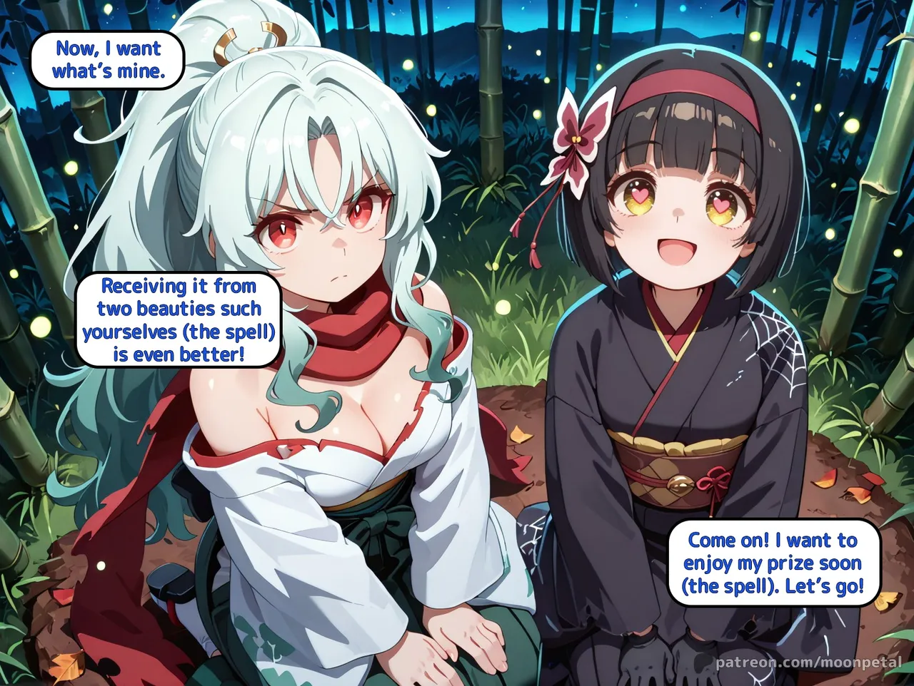 Wanna make a bet? ch. 15 - Mio and Tomoe page 8 full