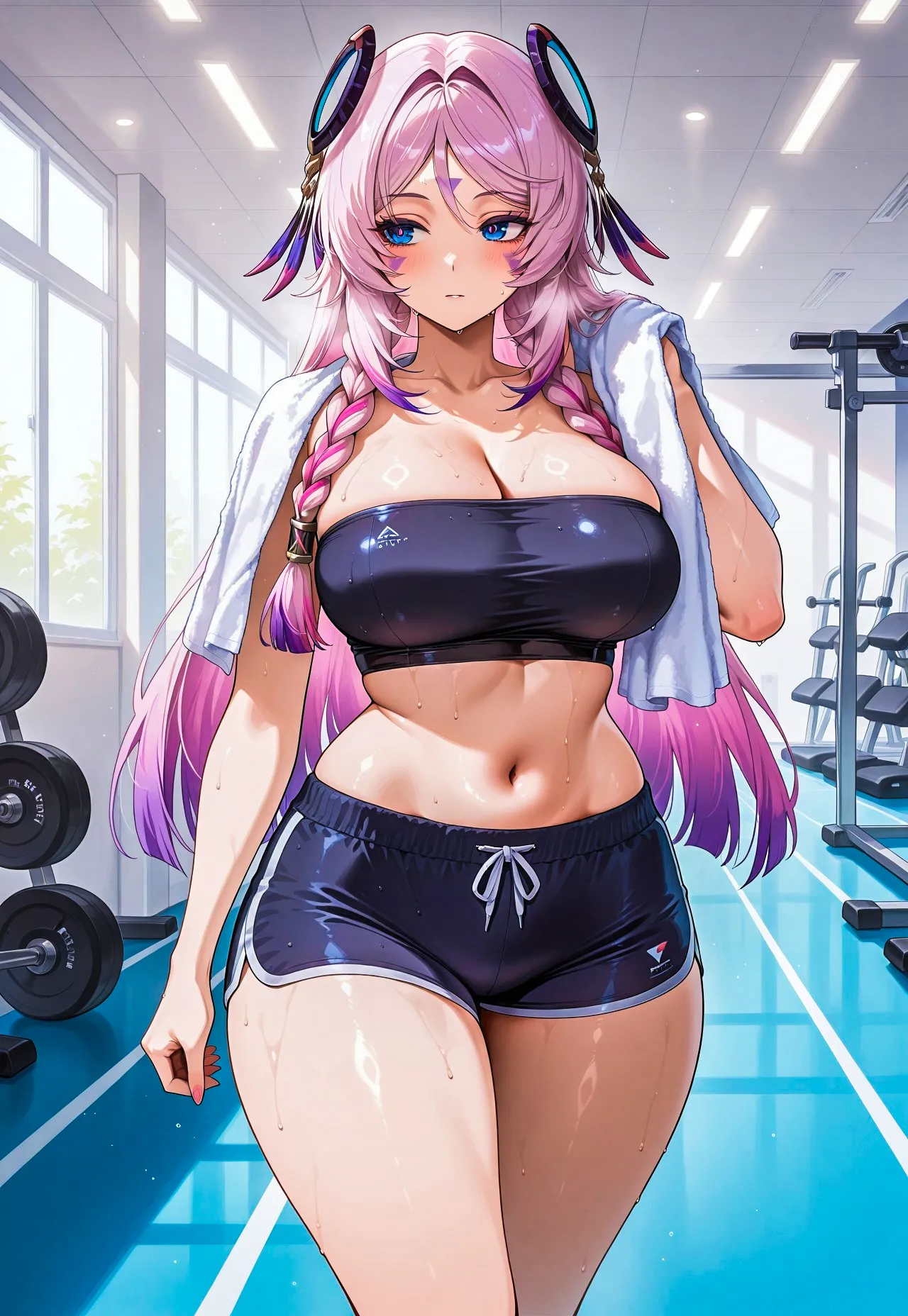 Citlali fun at the gym messingwithai ai generated page 1 full