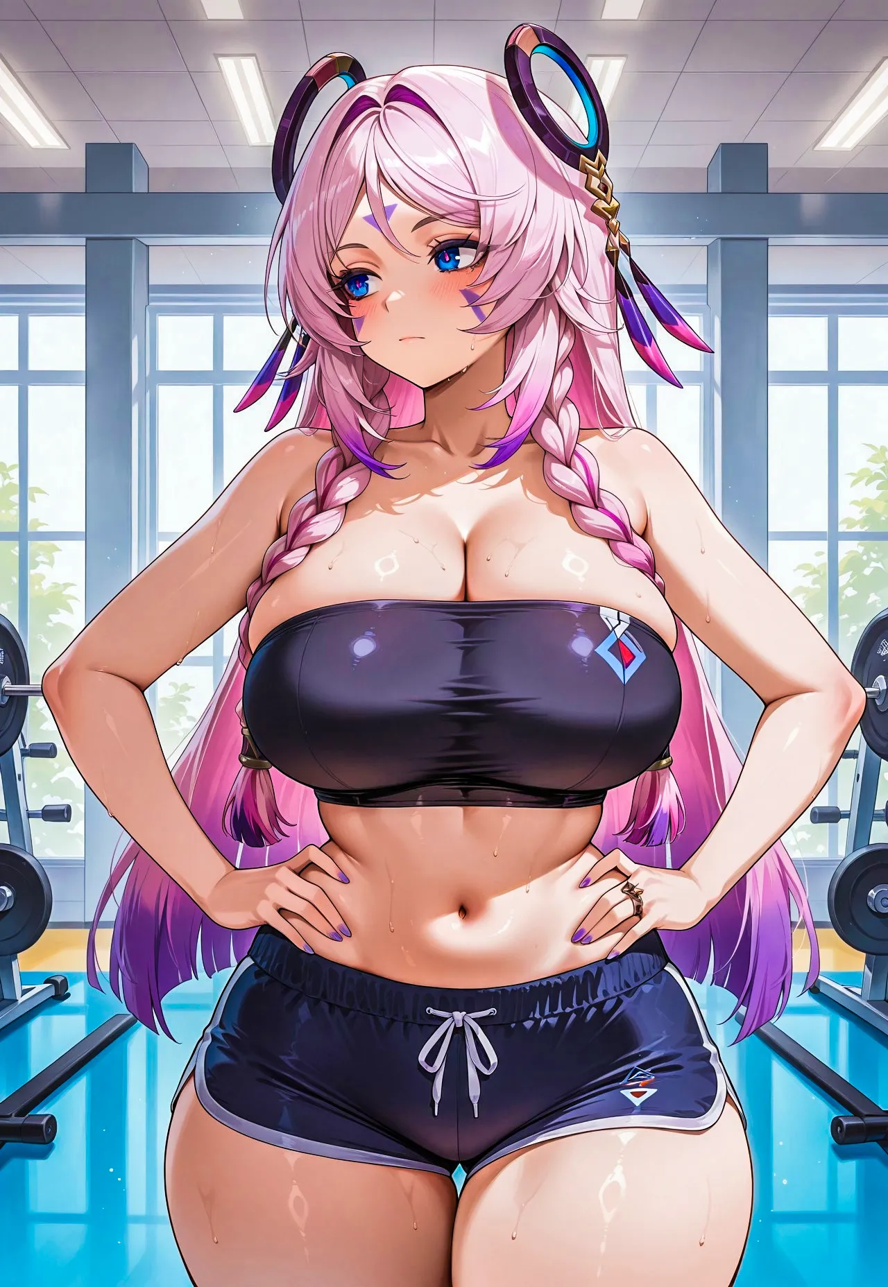 Citlali fun at the gym messingwithai ai generated page 9 full