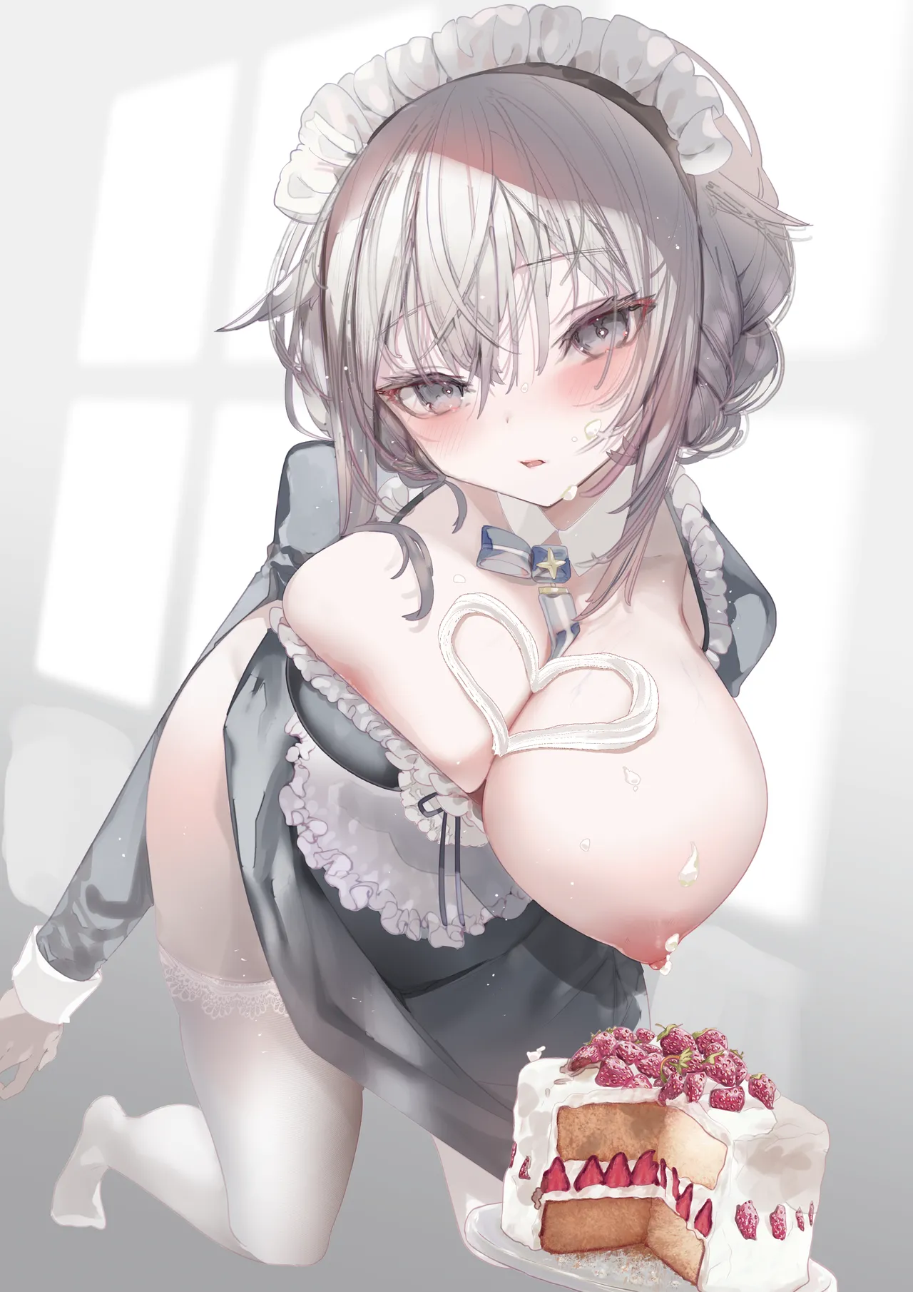 ダウナーなデカ乳メイドさんはお仕置きご奉仕をおねだりする。〜本性は下品でドスケベすぎる積極的な召使い〜 page 3 full