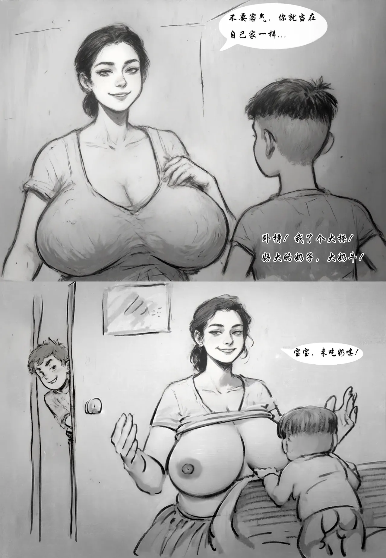 【借宿的骚年】黑暗 page 3 full