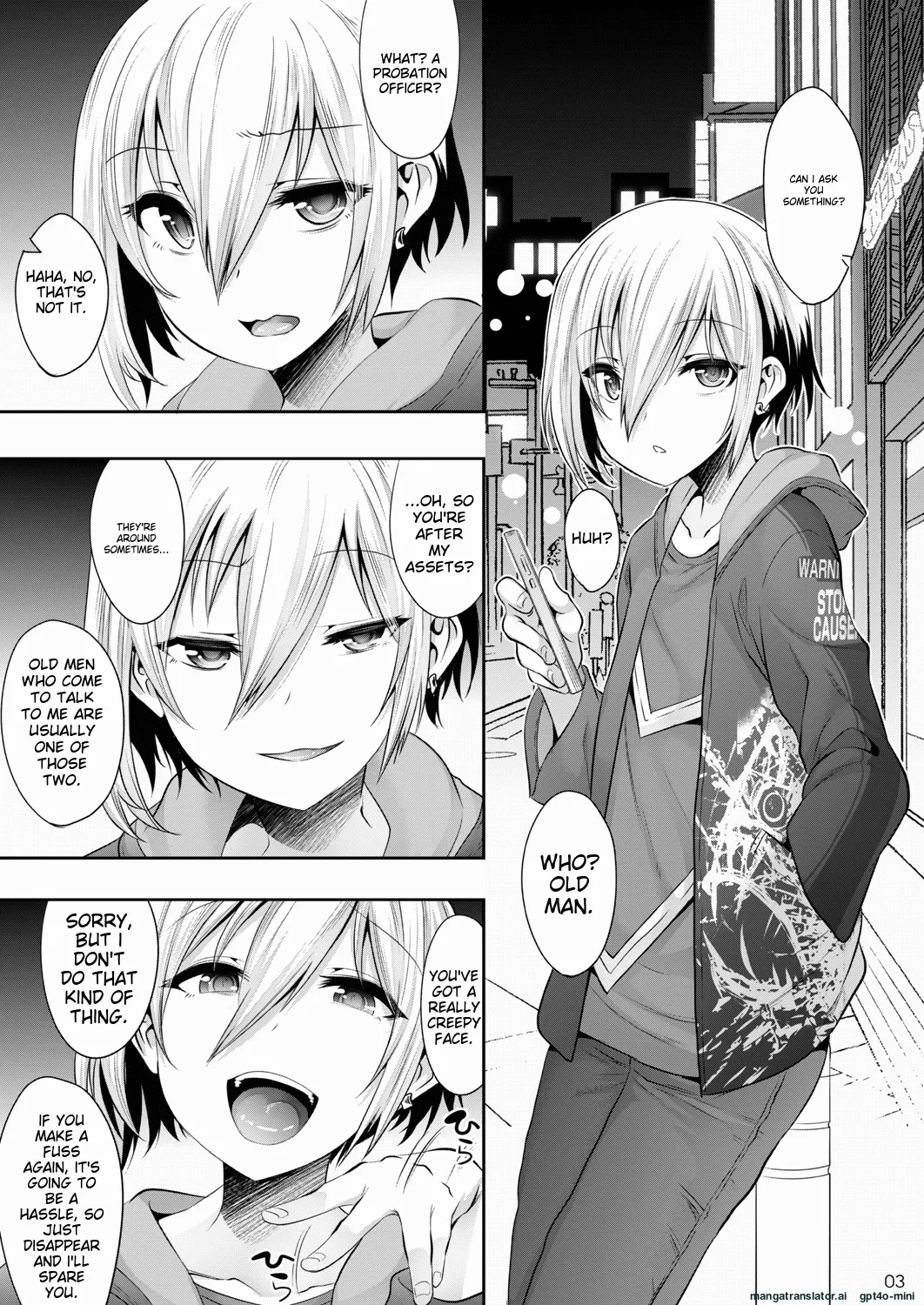 Hogo Kansatsu Namaiki Shounen Mesuochi Nikutai Sousa page 3 full