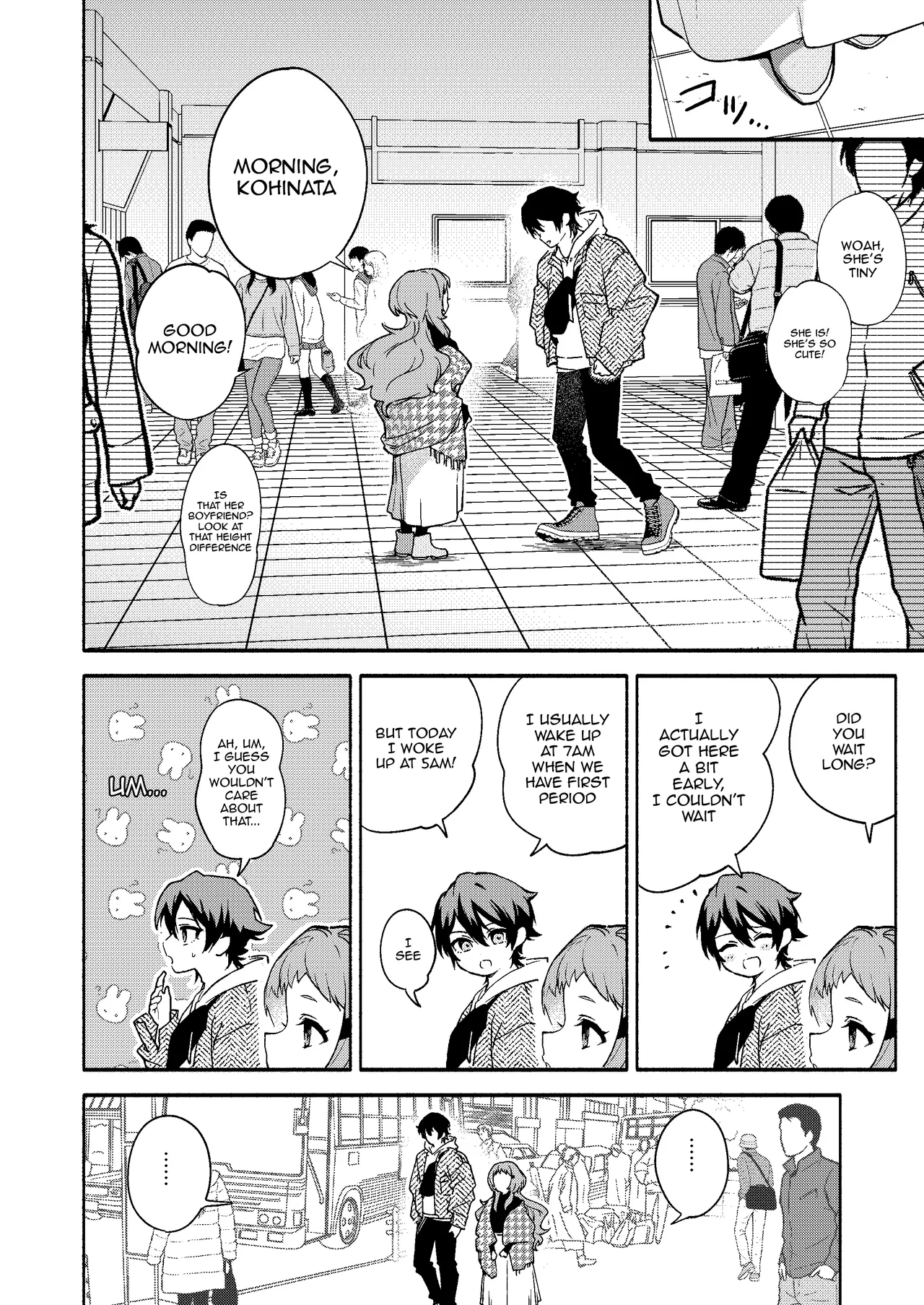 Mako-senpai ni Taberareru. ~Chiisakute Dekkai Ama Sado Senpai ni Otosareru~ | Eaten By Mako-senpai ~Falling To A Tiny But Huge Sadist Senpai~ page 4 full