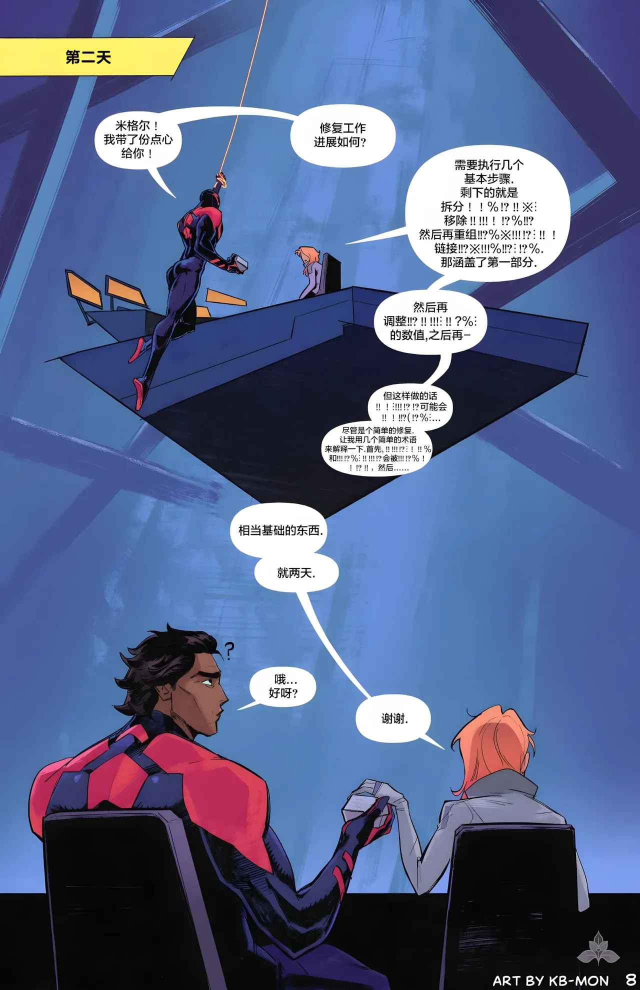 Migwen Swap丨被交换的米格尔和格温 page 9 full