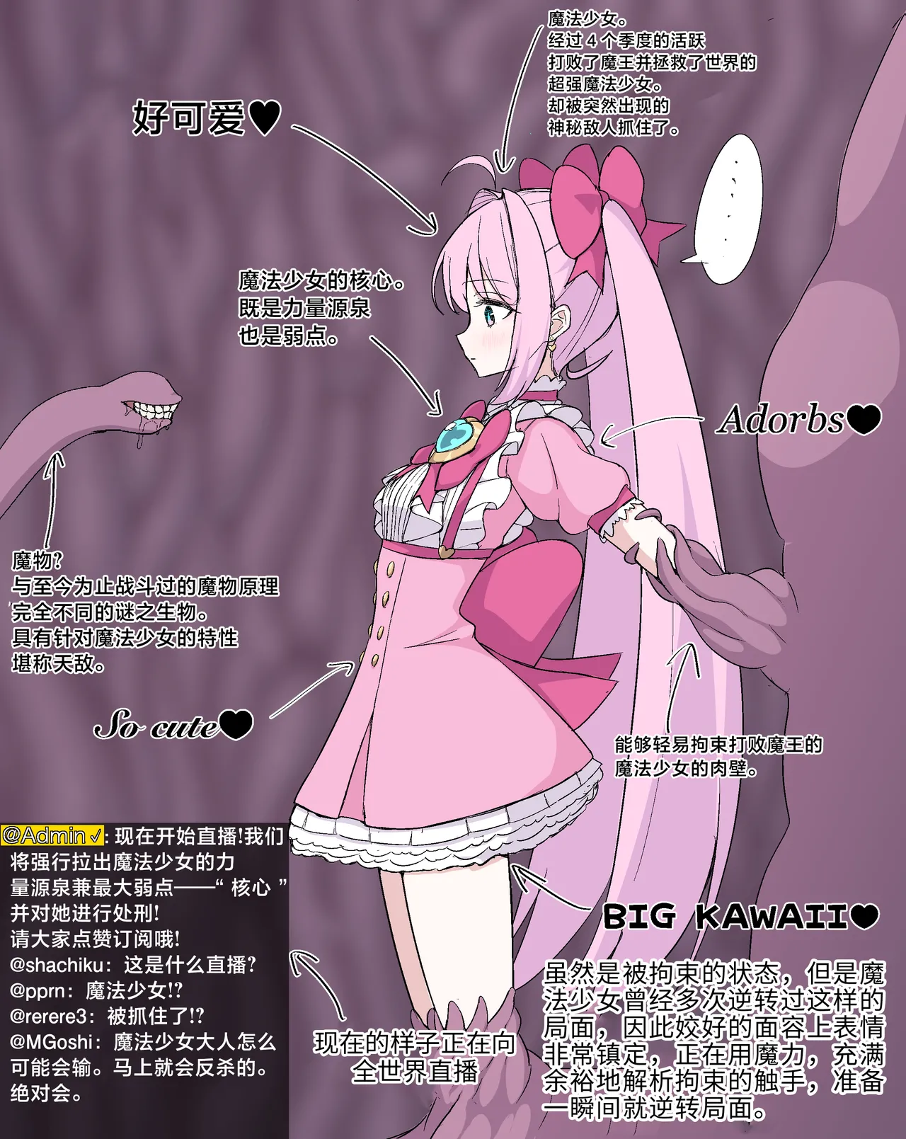 【8ヲラ】关于魔法少女的真身其实超级恶心这档事 page 3 full