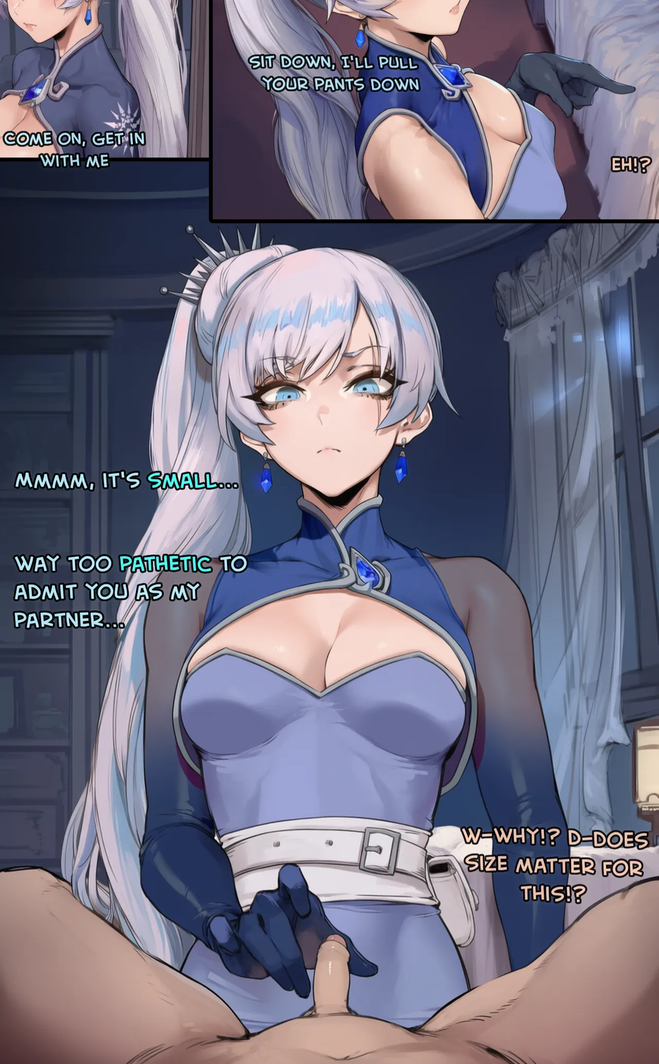 AIbby - Weiss Schnee Rejects You From Her Team - page 2 full