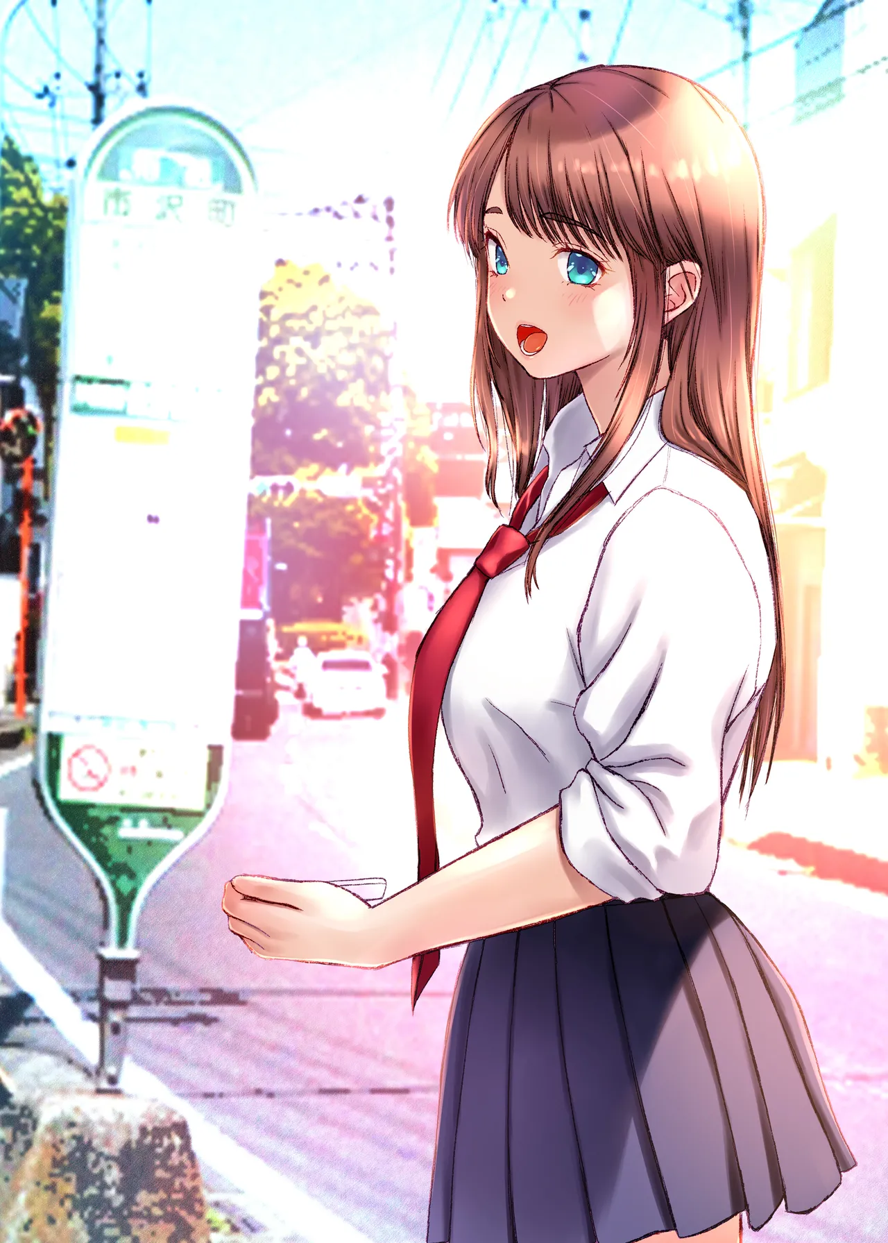 Kotori-chan no Sainan  Bus-machi J-kei wo HiAce no Kei ni Shosuru Hanashi. page 1 full