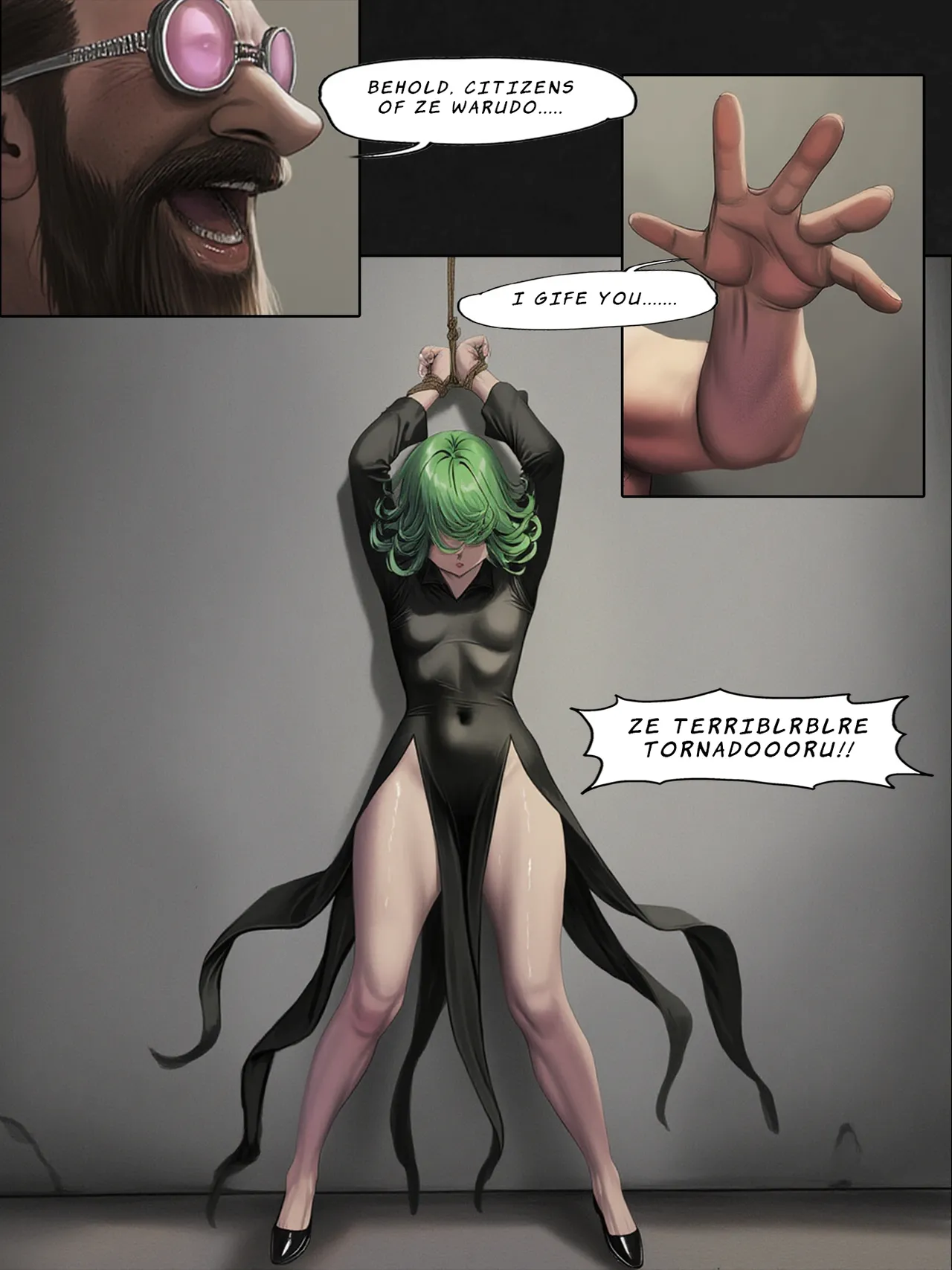 Humanity's Last Broadcast - A Fubuki & Tatsumaki One-Punch Man Doujin page 10 full