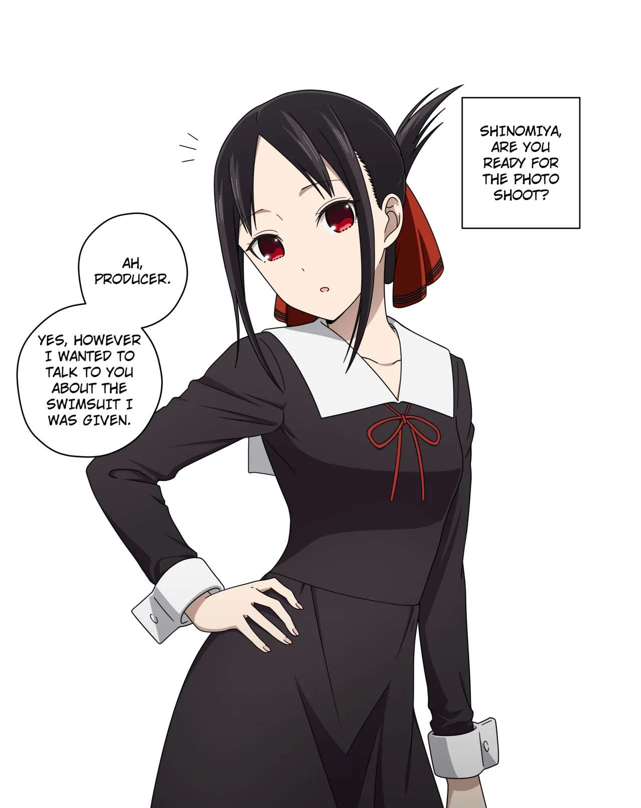 Shinomiya Kaguya's Swimsuit Photo Shoot - Part 1 page 1 full