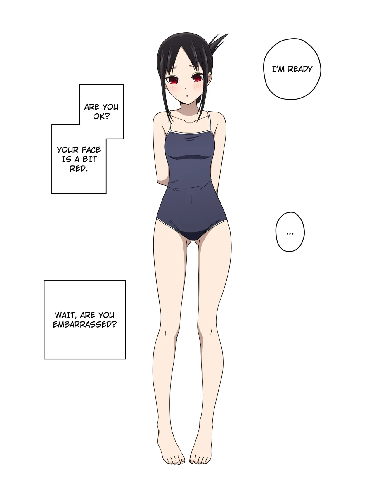 Shinomiya Kaguya's Swimsuit Photo Shoot - Part 1 page 5 full