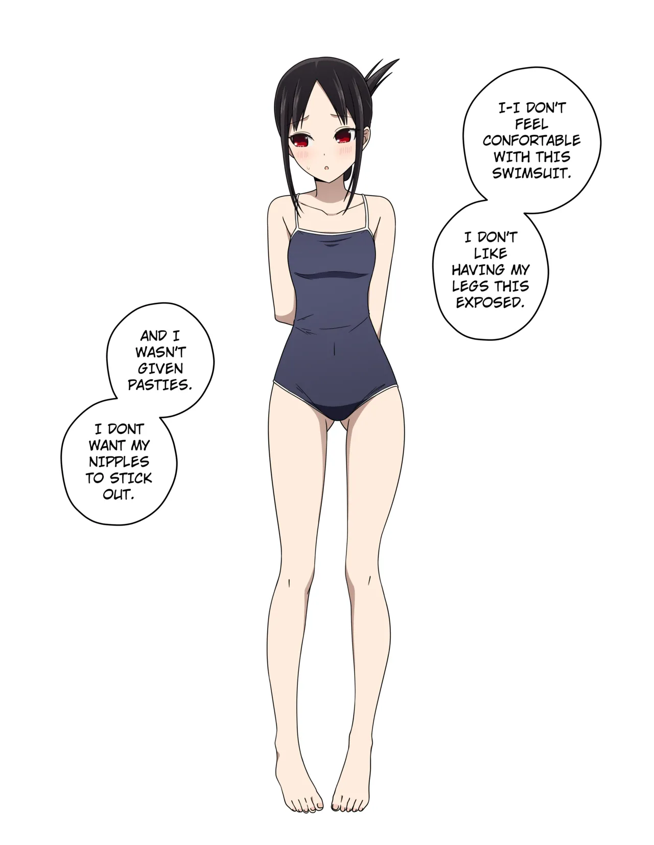 Shinomiya Kaguya's Swimsuit Photo Shoot - Part 1 page 6 full