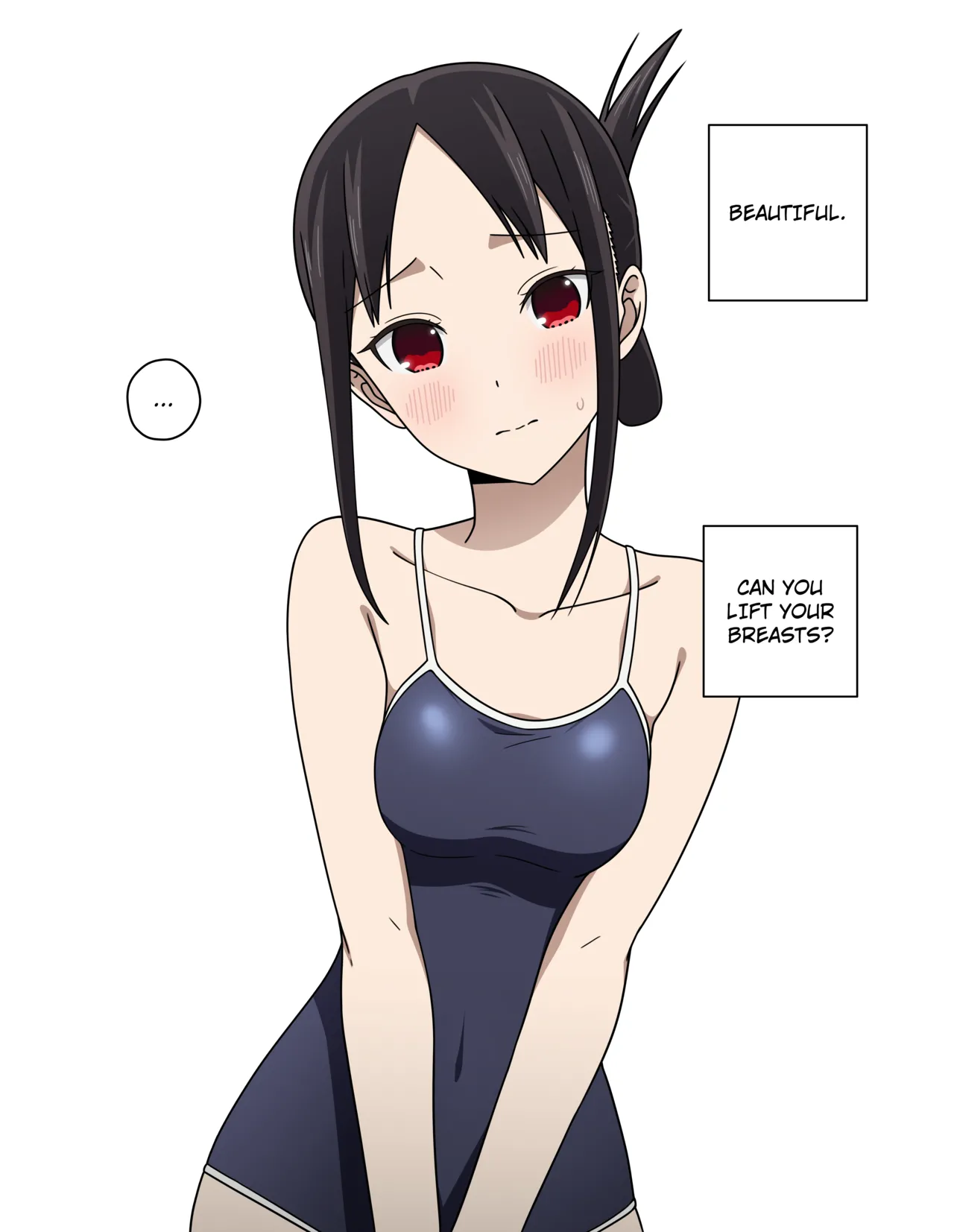 Shinomiya Kaguya's Swimsuit Photo Shoot - Part 1 page 9 full