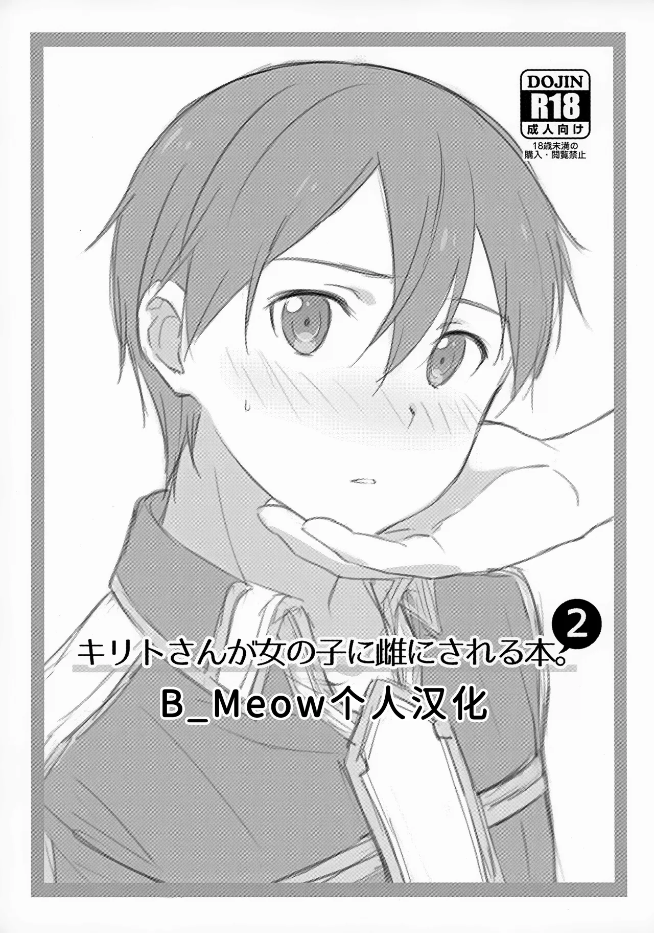 Kirito-san ga Onna no ko ni Mesu ni Sareru Hon. 2 page 1 full