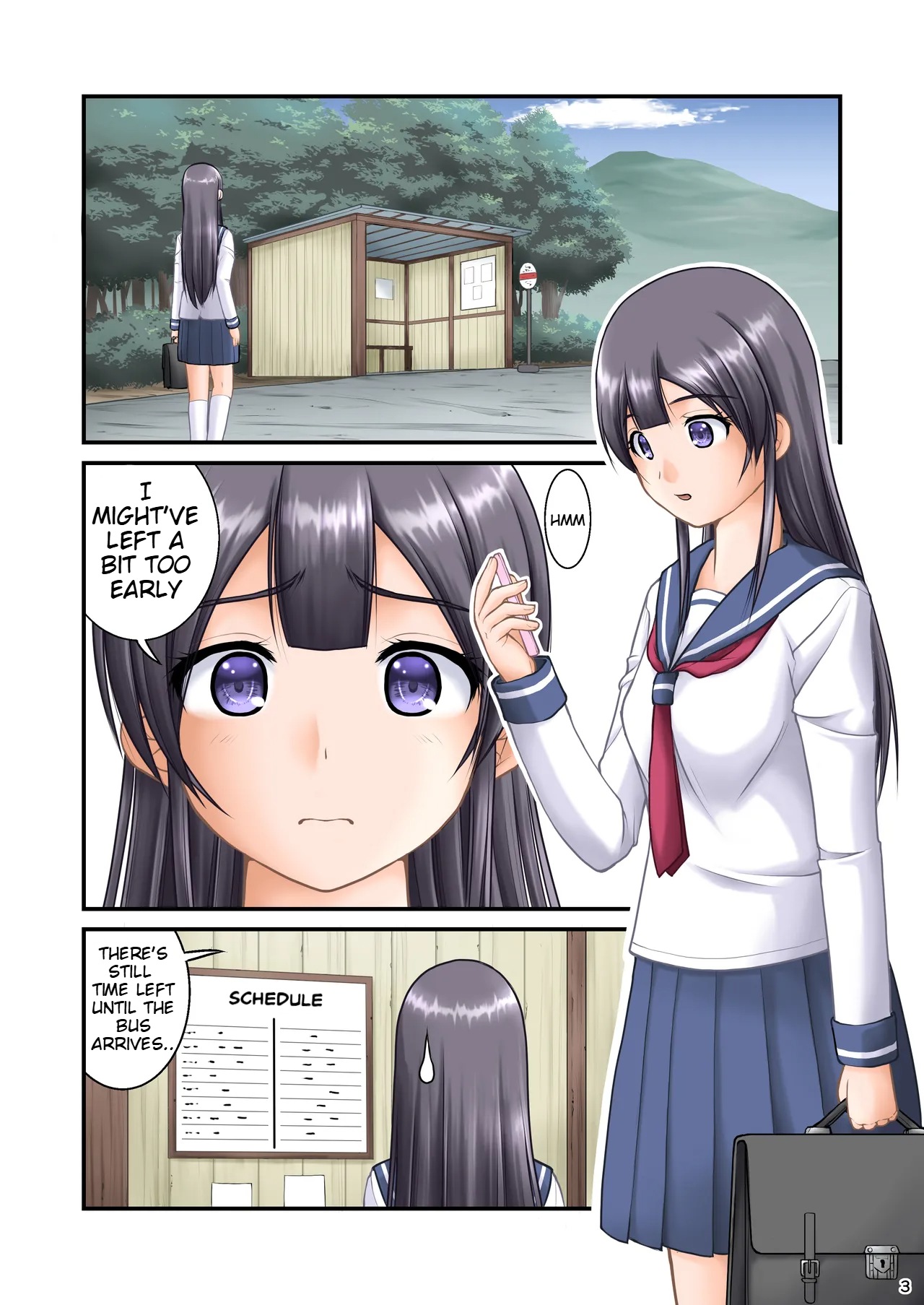 Suka Manga ni Deteki Sō na Basutei page 3 full