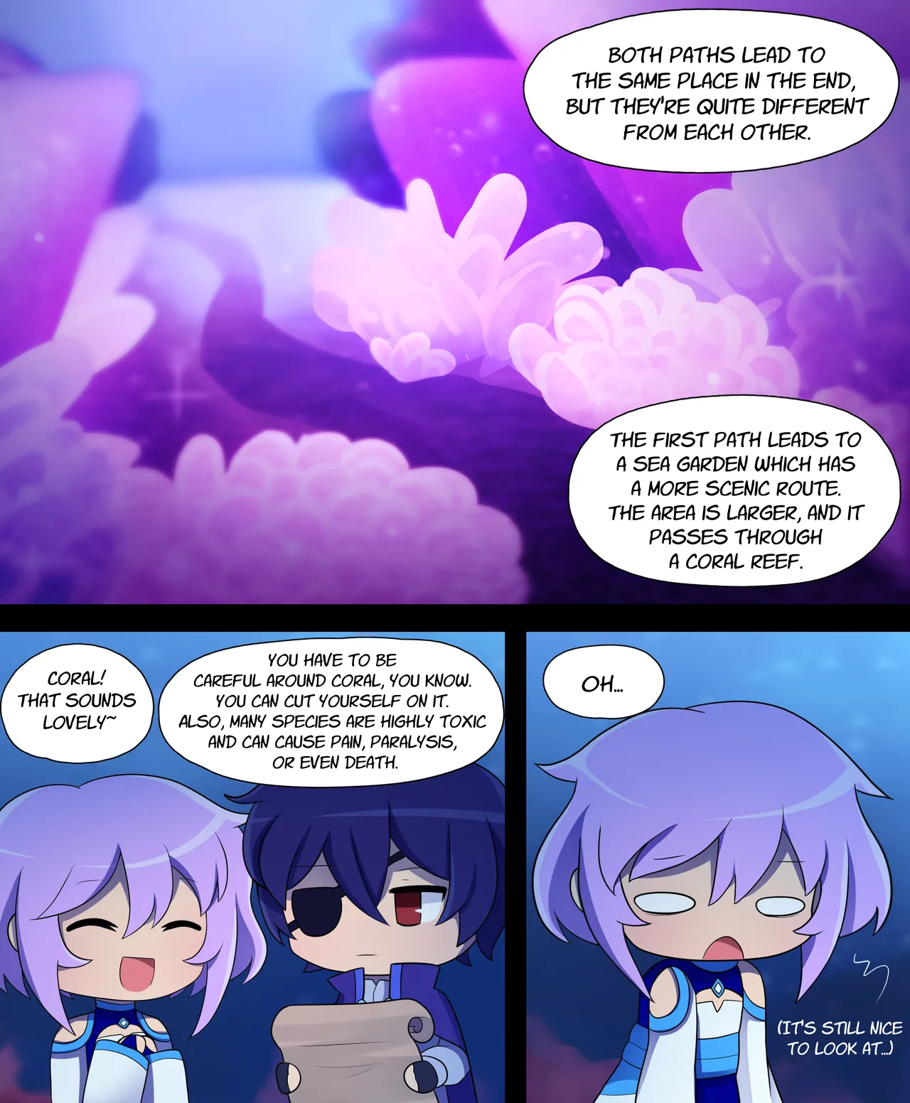 Seraph Ascent Chapter 1 With Secret Route B : OCEAN TRENCH page 9 full