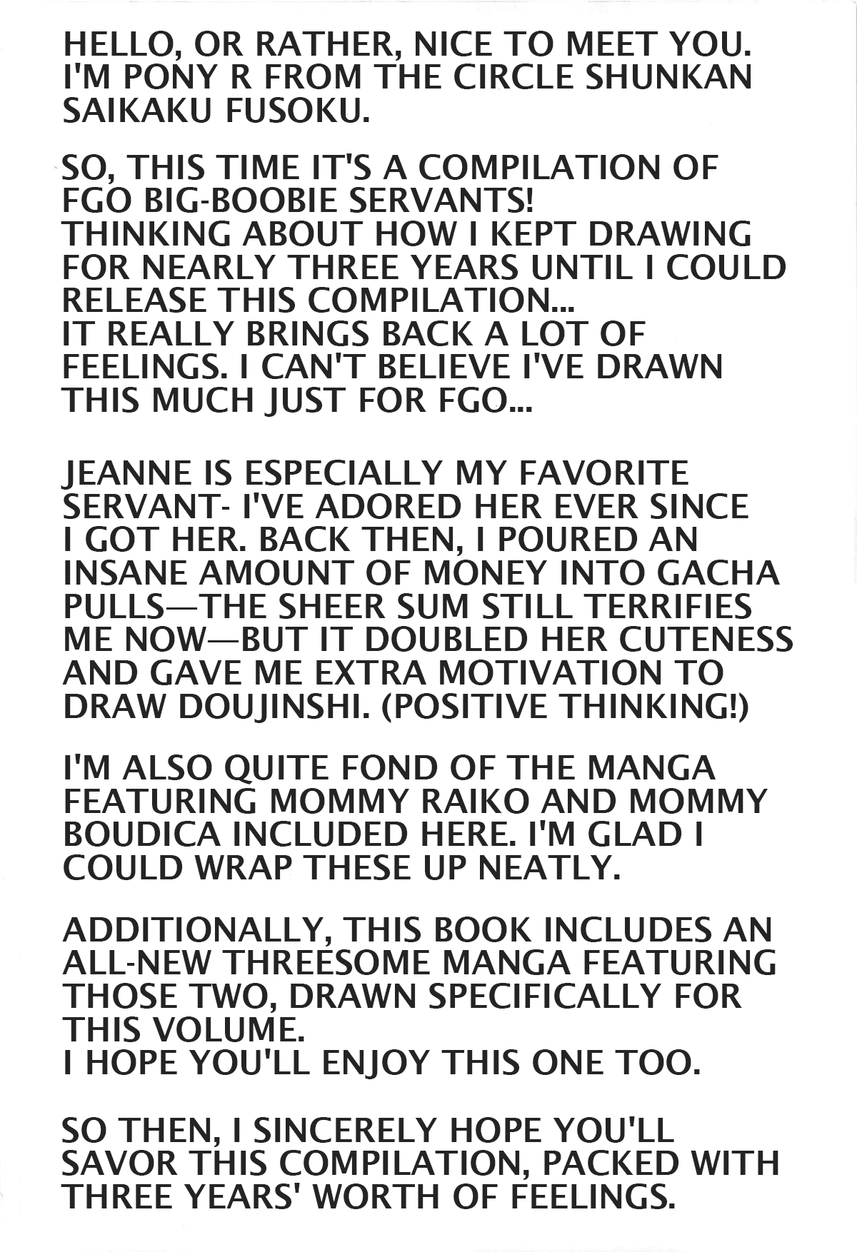 Kyonyuu Saba Soushuuhen ~Kyonyuu Servant to no Nukinuki Seikatsu~ | Big-Boobie Servant Anthology~A Life of Pleasure with My Big-Boobie Servants~ Raiko and Boudica Edition page 4 full